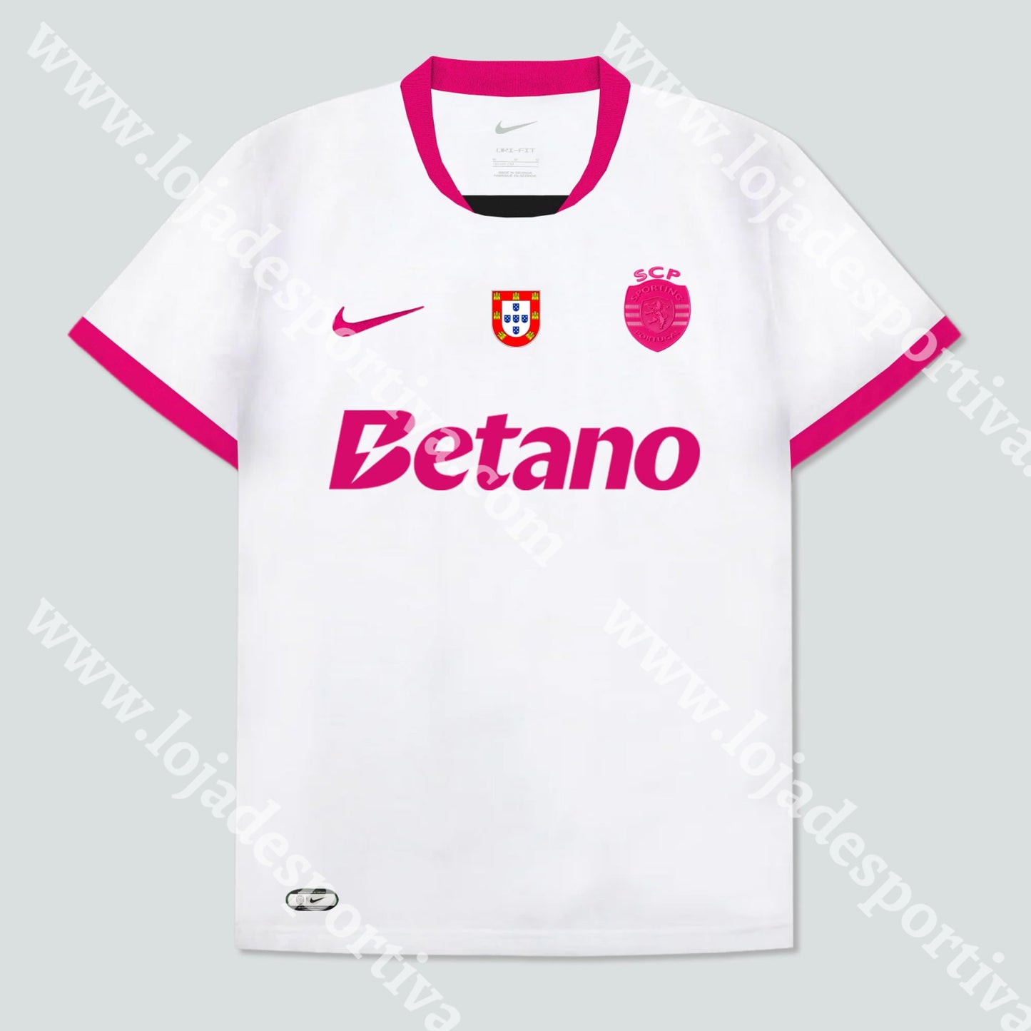 NOVA CAMISOLA EDIÇÃO ESPECIAL ROSA SPORTING CP 25/26