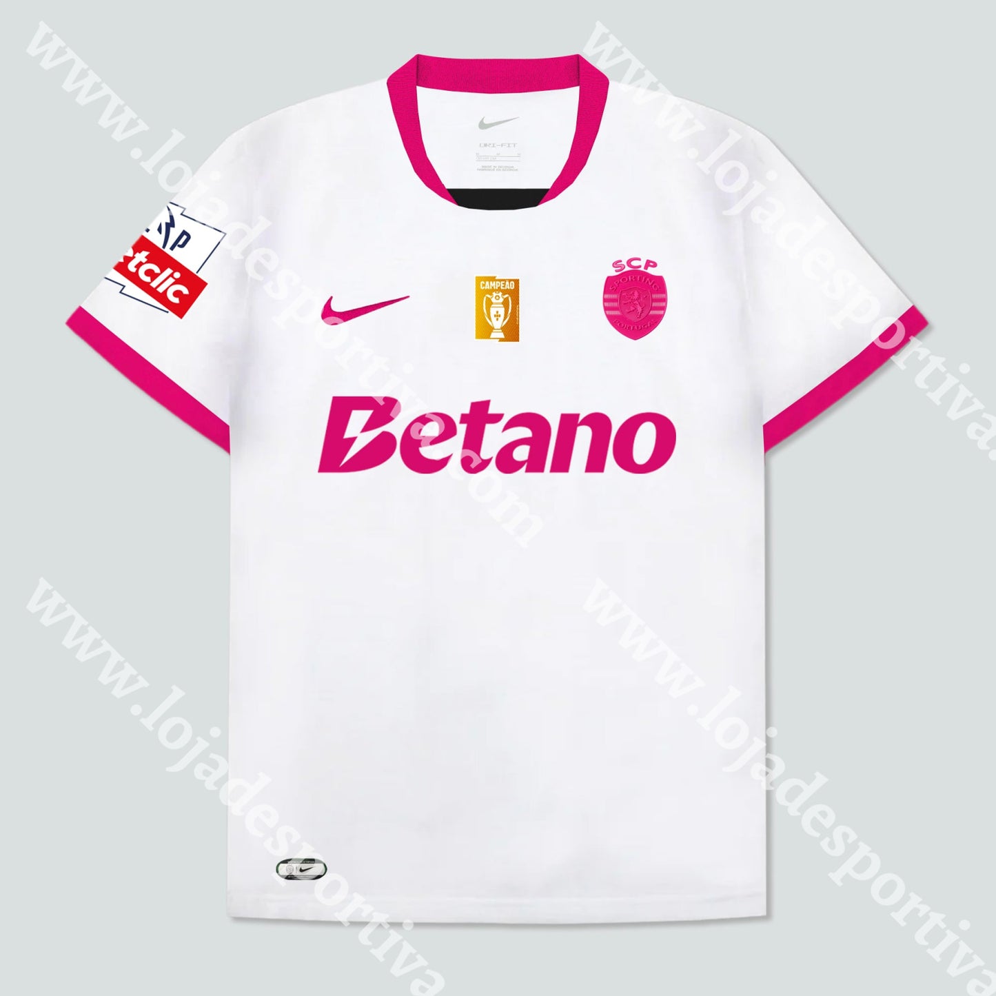 NOVA CAMISOLA EDIÇÃO ESPECIAL ROSA SPORTING CP 25/26