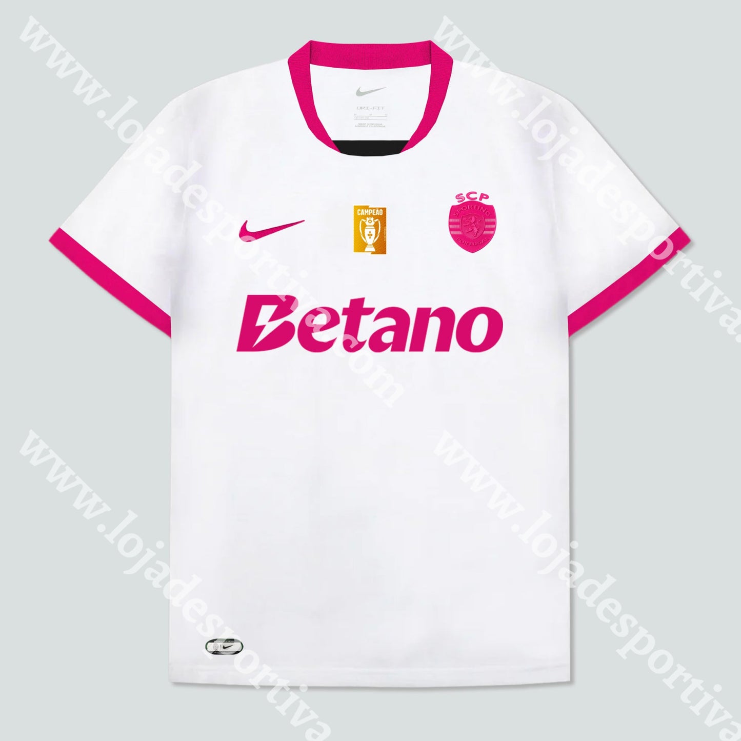 NOVA CAMISOLA EDIÇÃO ESPECIAL ROSA SPORTING CP 25/26