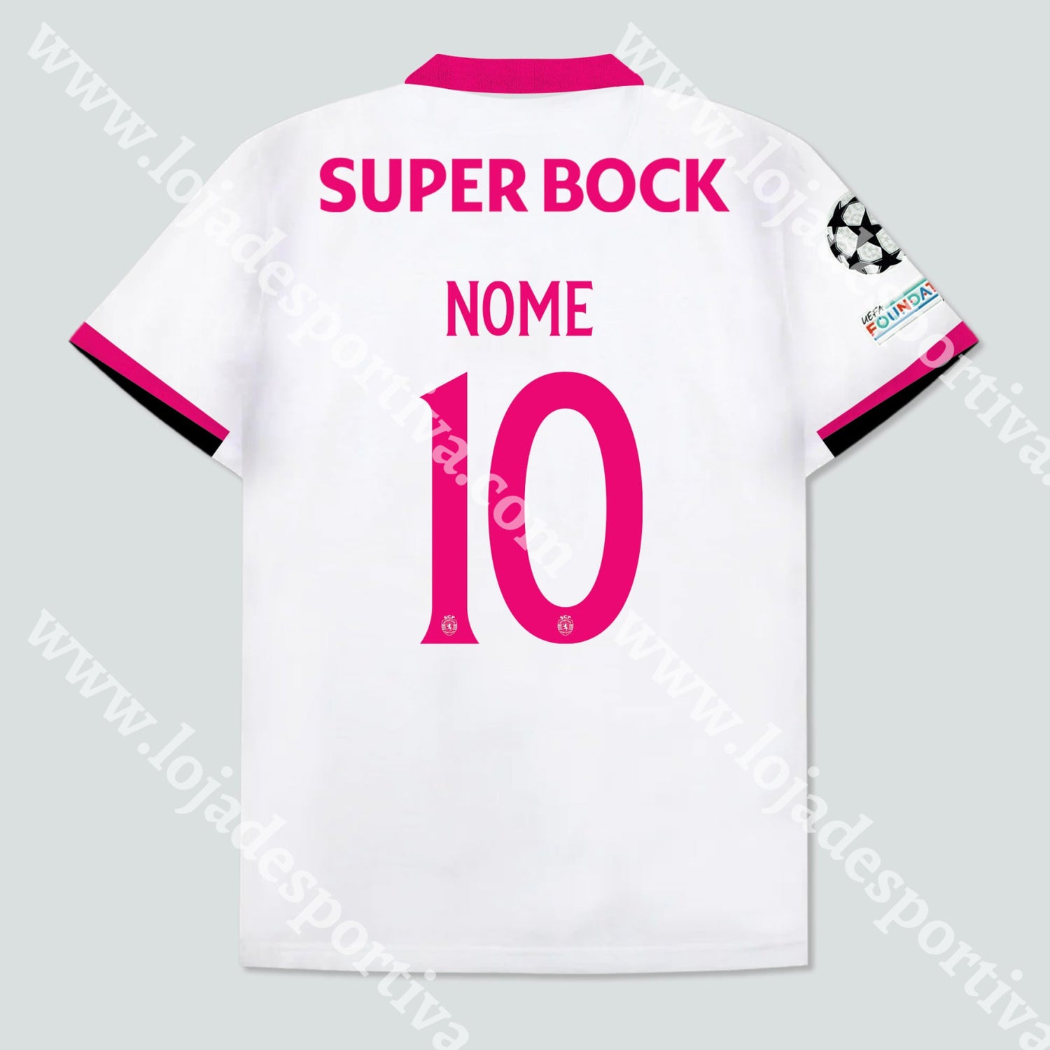 NOVA CAMISOLA EDIÇÃO ESPECIAL ROSA SPORTING CP 25/26