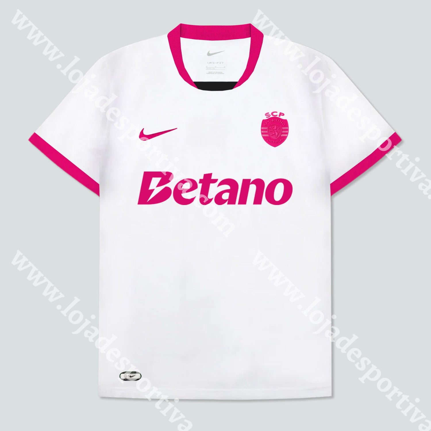 NOVA CAMISOLA EDIÇÃO ESPECIAL ROSA SPORTING CP 25/26 S