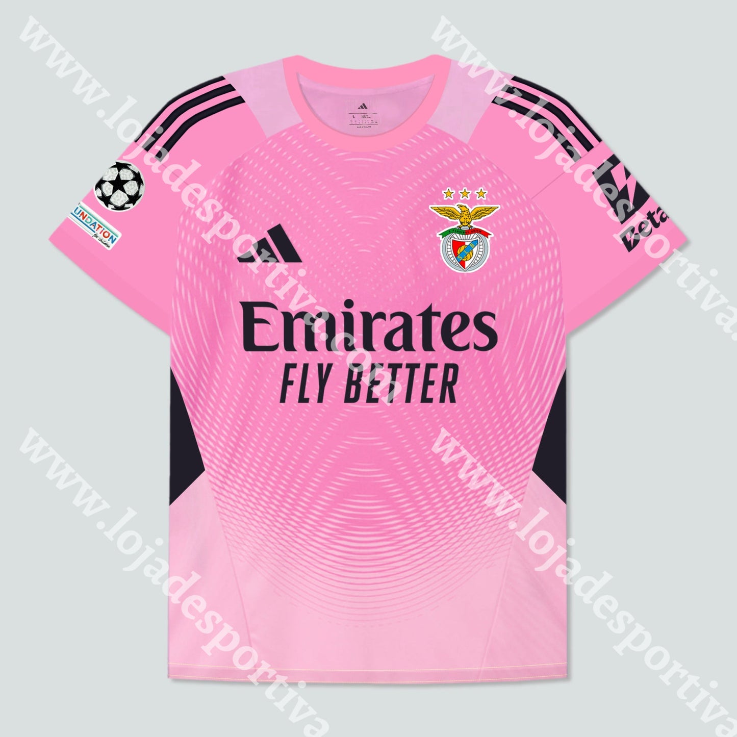 NOVA CAMISOLA GUARDA-REDES SL BENFICA 25/26 Camisola Futebol