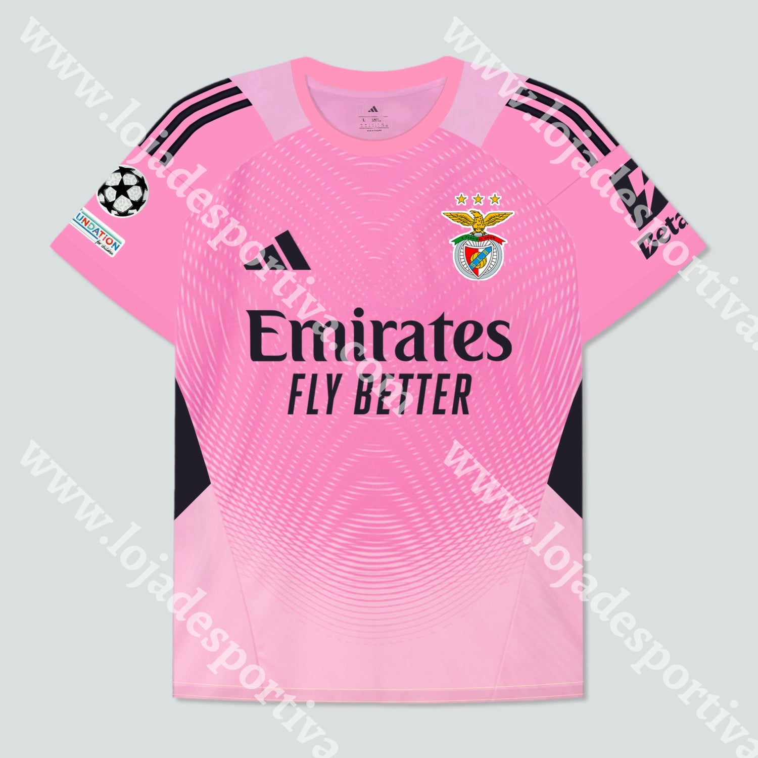 NOVA CAMISOLA GUARDA-REDES SL BENFICA 25/26 Camisola Futebol