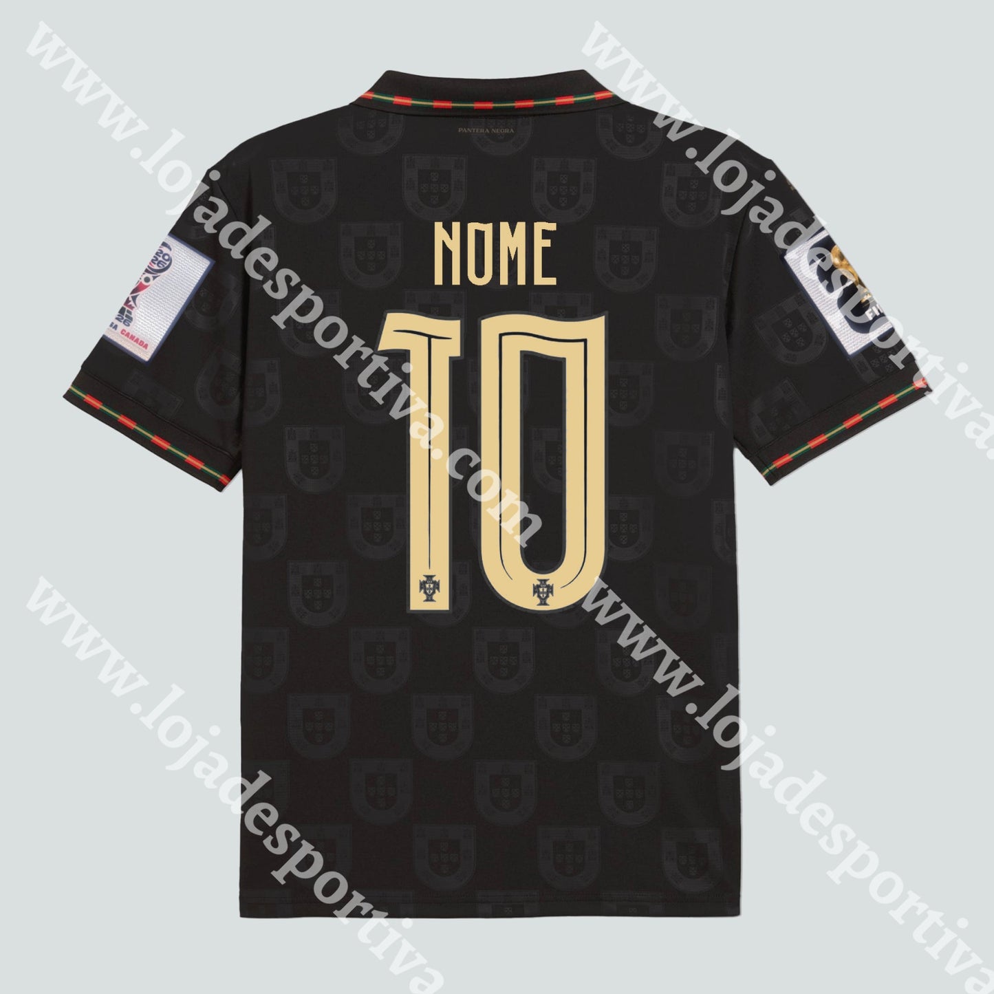 NOVA CAMISOLA PORTUGAL EDIÇÃO ESPECIAL EUSÉBIO VERSÃO PLAYER 2025 - Camisola Futebol