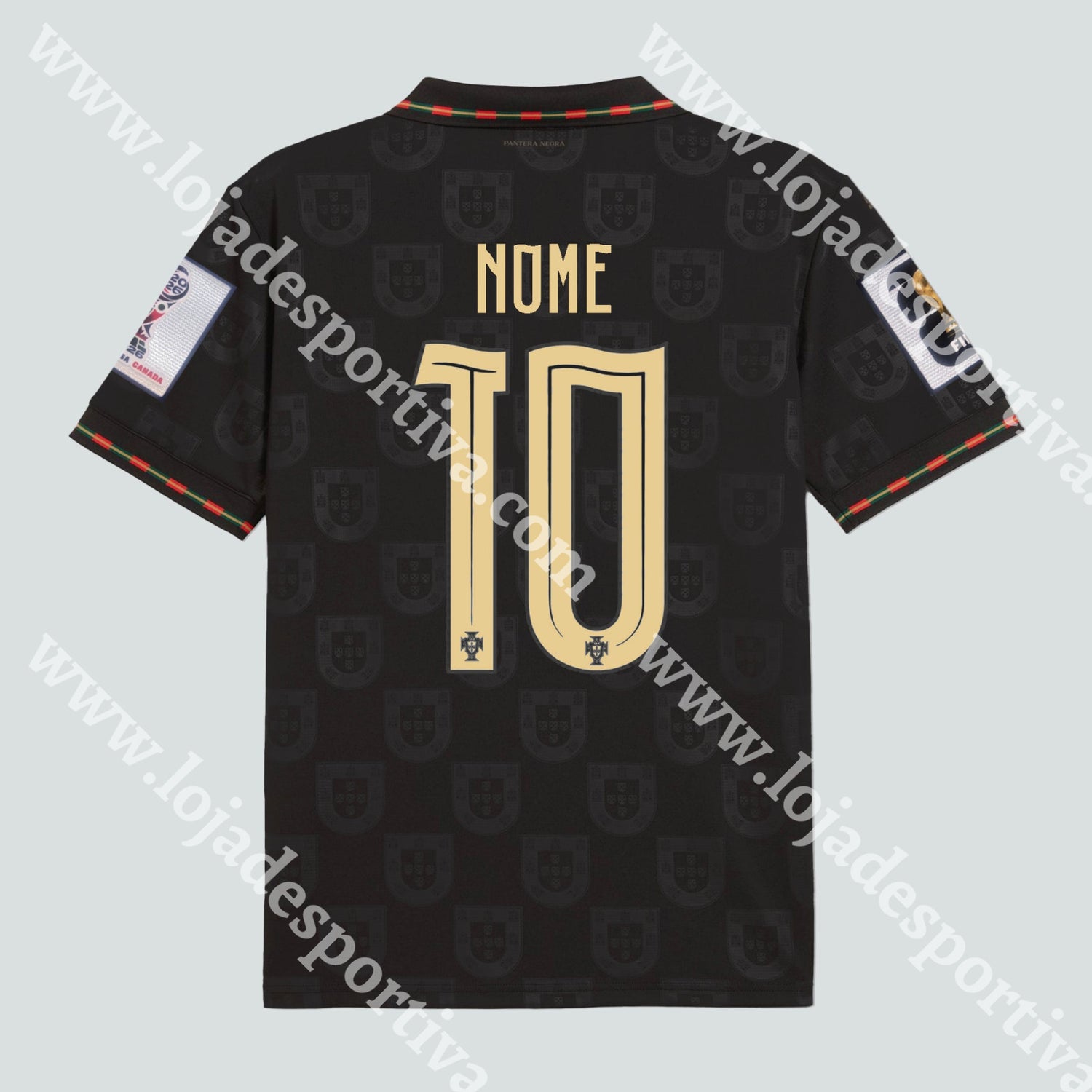 NOVA CAMISOLA PORTUGAL EDIÇÃO ESPECIAL EUSÉBIO VERSÃO PLAYER 2025 - Camisola Futebol