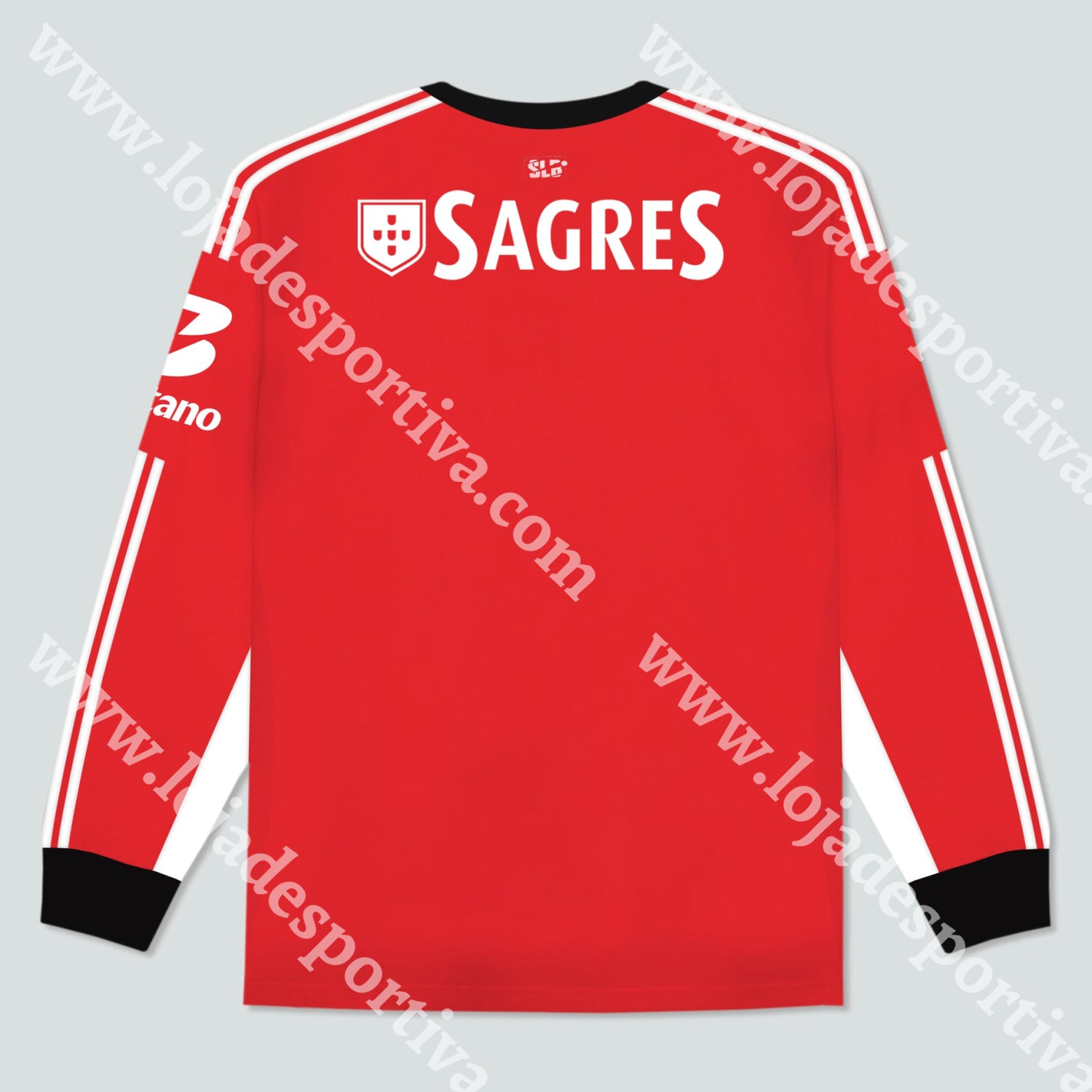 NOVA CAMISOLA PRINCIPAL MANGA COMPRIDA SL BENFICA 25/26 Camisola Futebol