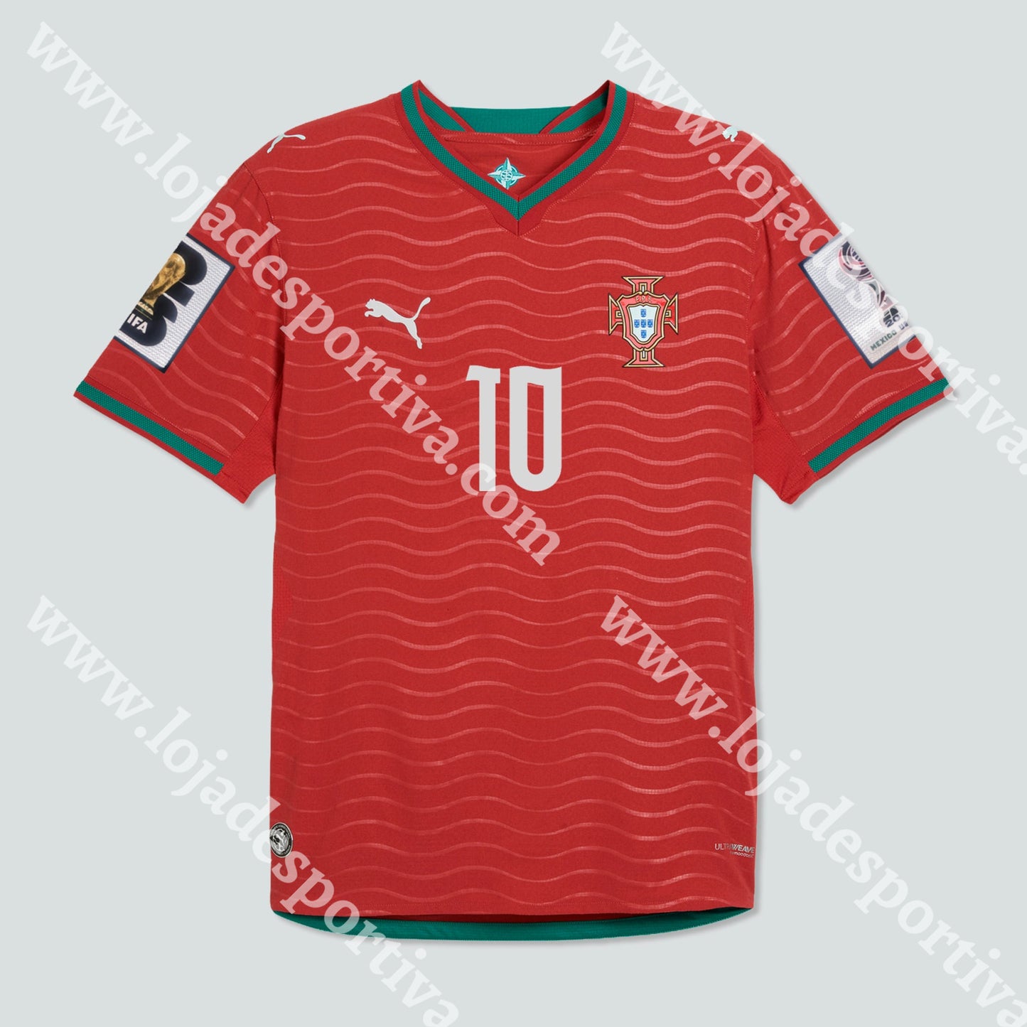 NOVA CAMISOLA PRINCIPAL PORTUGAL MUNDIAL 2026 - Camisola Futebol