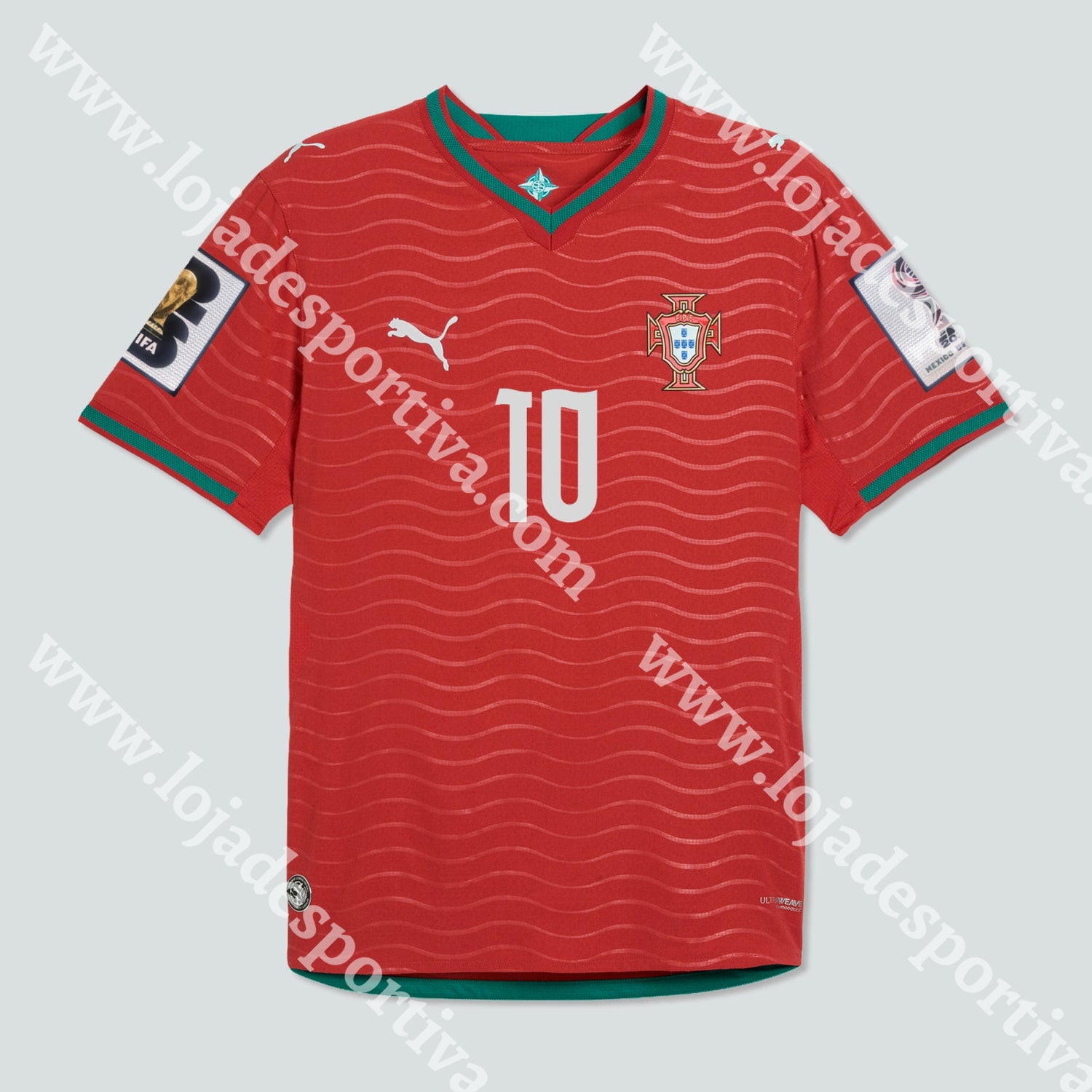 NOVA CAMISOLA PRINCIPAL PORTUGAL MUNDIAL 2026 - Camisola Futebol