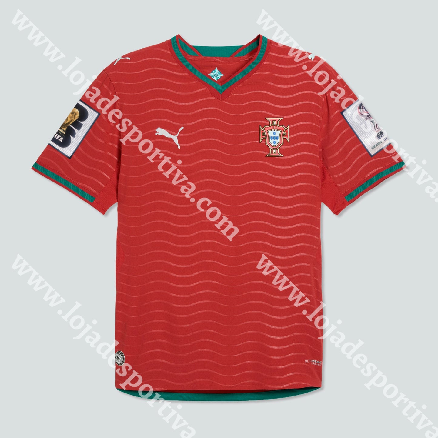 NOVA CAMISOLA PRINCIPAL PORTUGAL MUNDIAL 2026 - Camisola Futebol