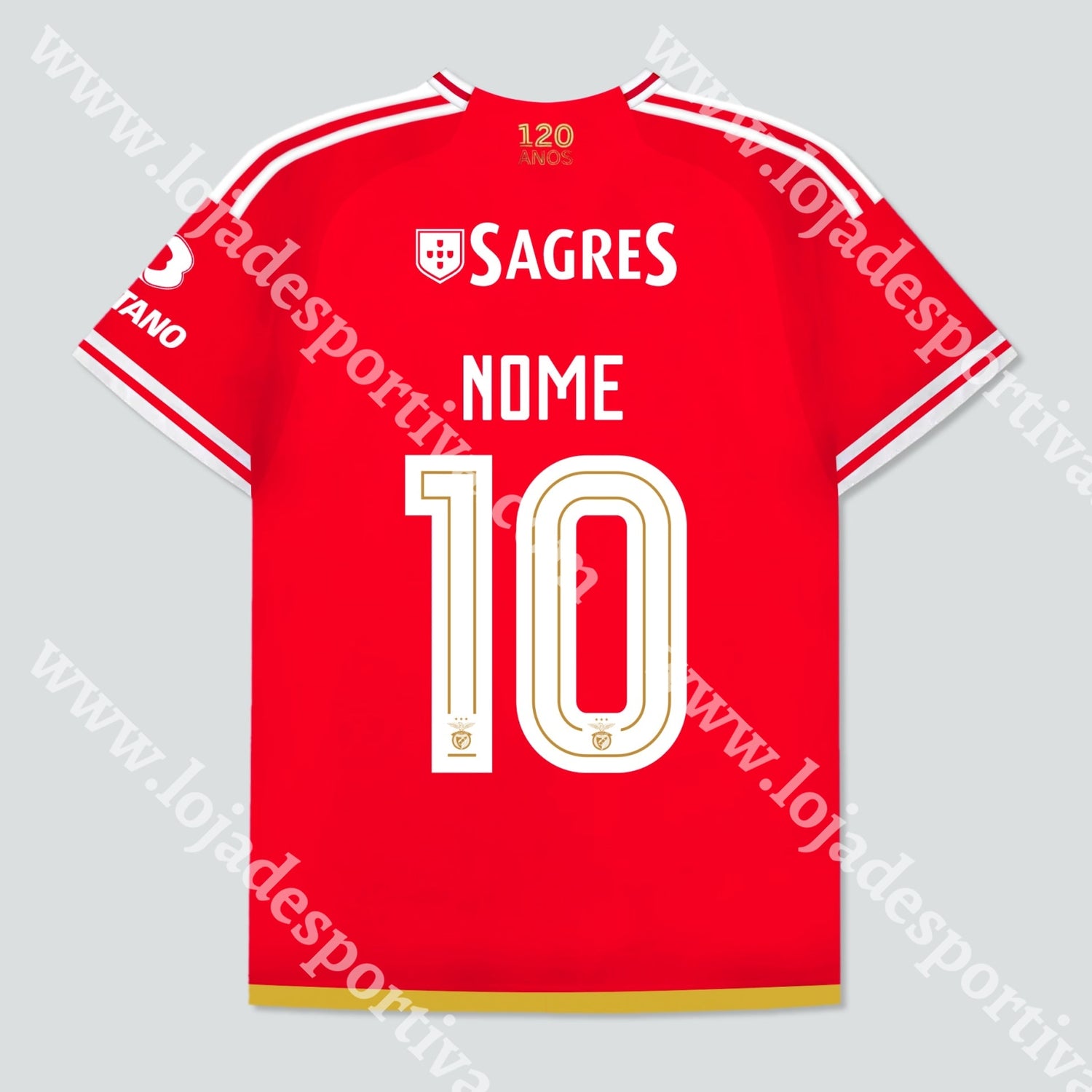 Nova Camisola Principal Sl Benfica 23/24 Camisola Futebol