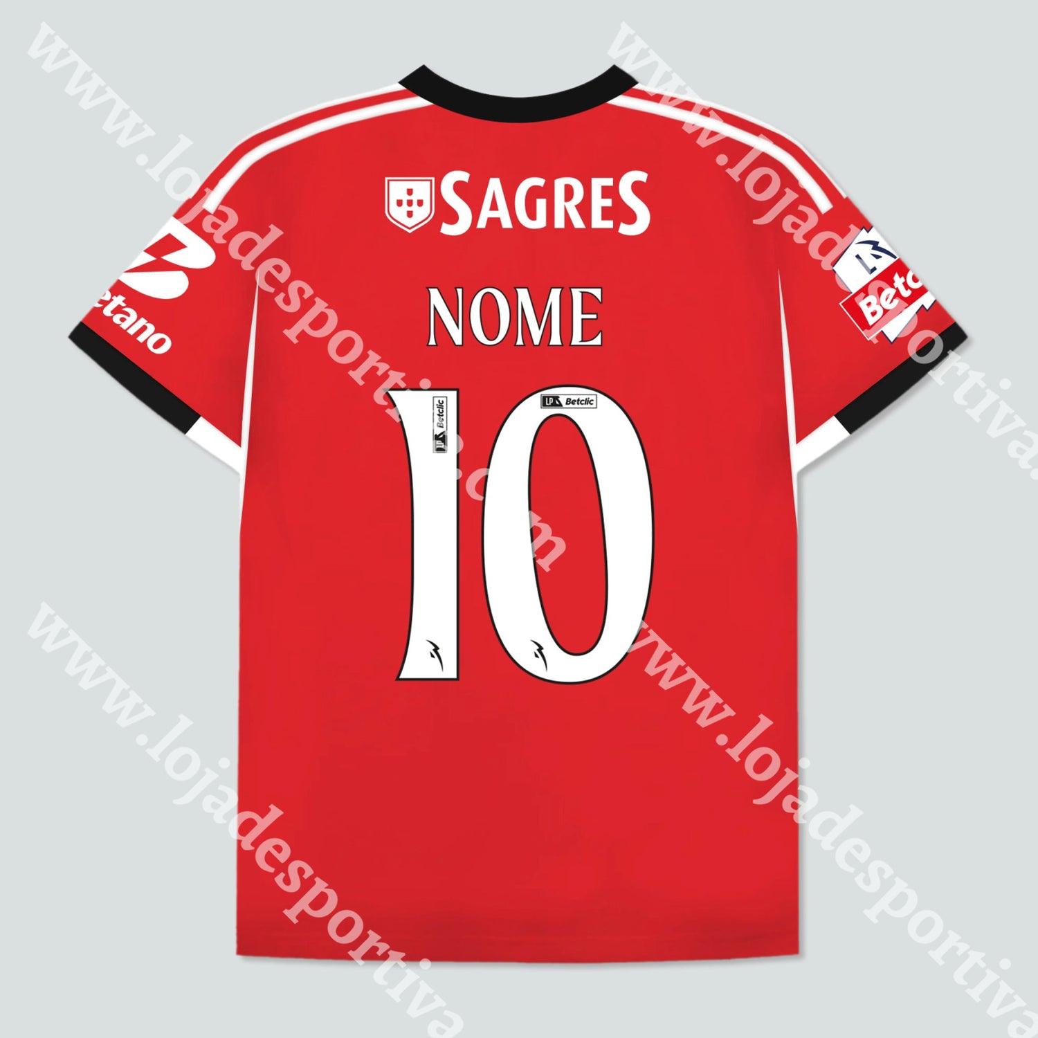 NOVA CAMISOLA PRINCIPAL SL BENFICA 25/26 Camisola Futebol
