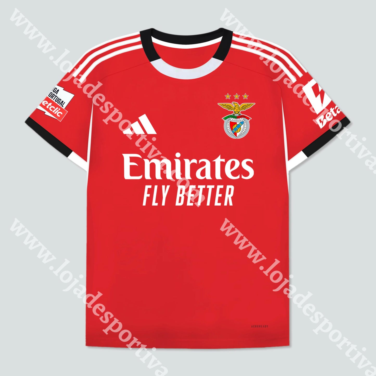 NOVA CAMISOLA PRINCIPAL SL BENFICA 25/26 Camisola Futebol