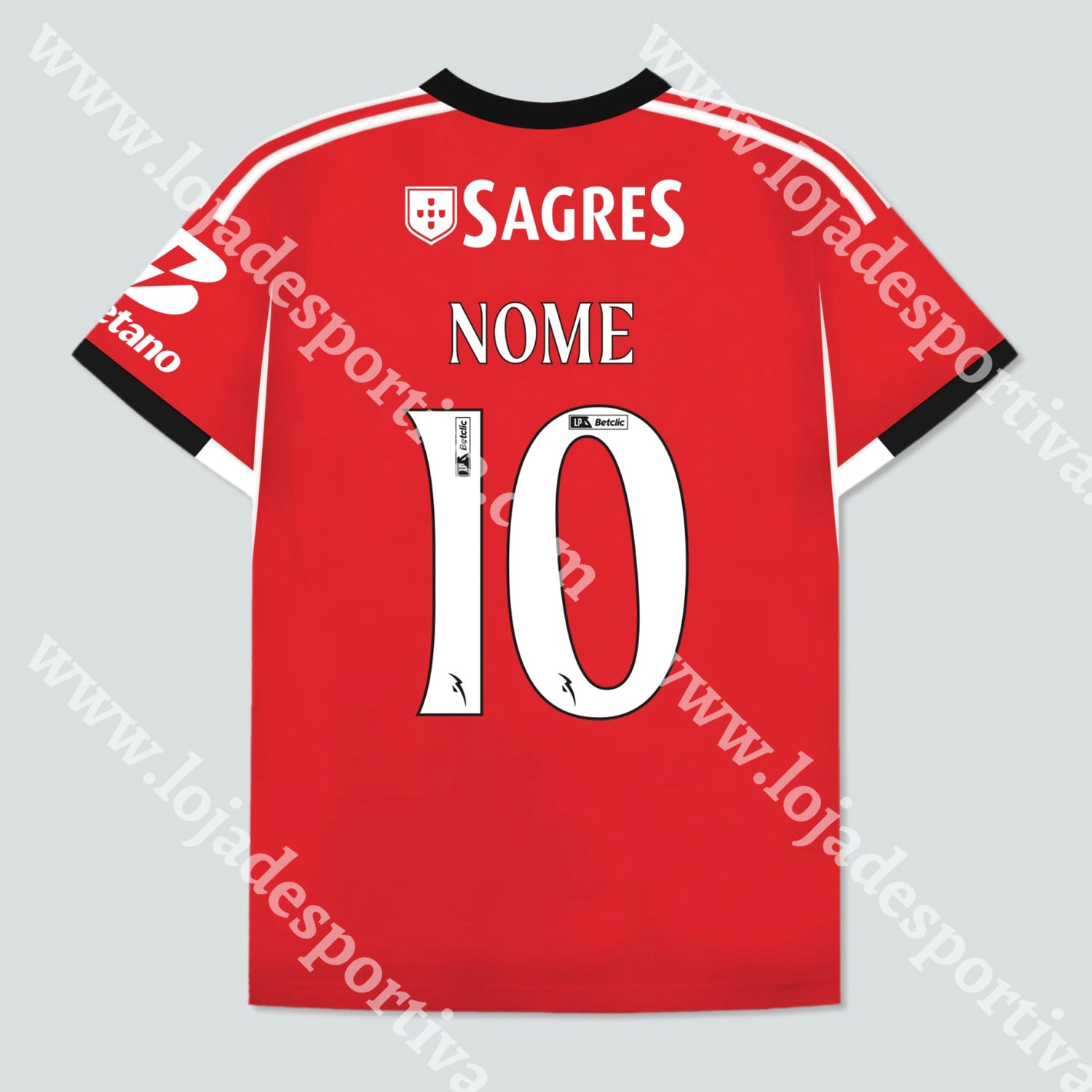 NOVA CAMISOLA PRINCIPAL SL BENFICA 25/26 Camisola Futebol