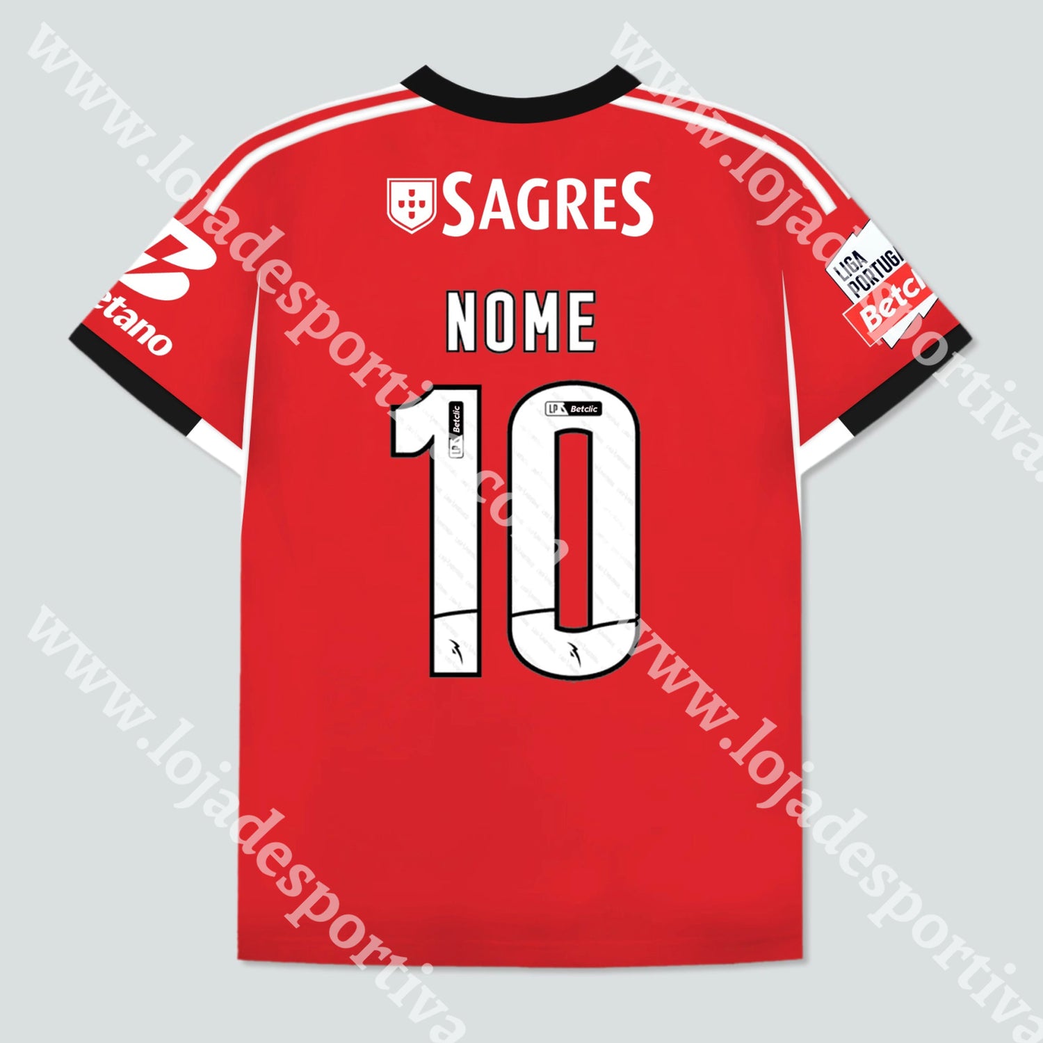 NOVA CAMISOLA PRINCIPAL SL BENFICA 25/26 Camisola Futebol