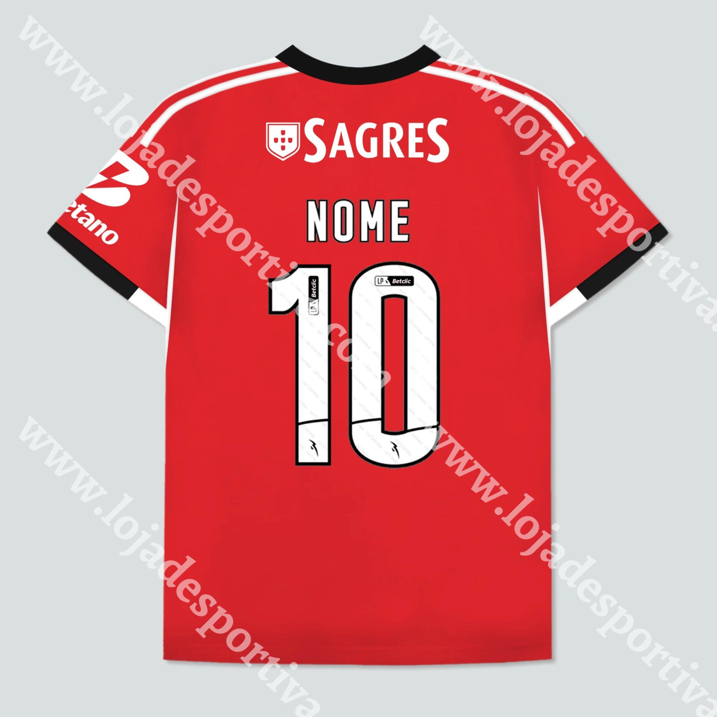 NOVA CAMISOLA PRINCIPAL SL BENFICA 25/26 Camisola Futebol