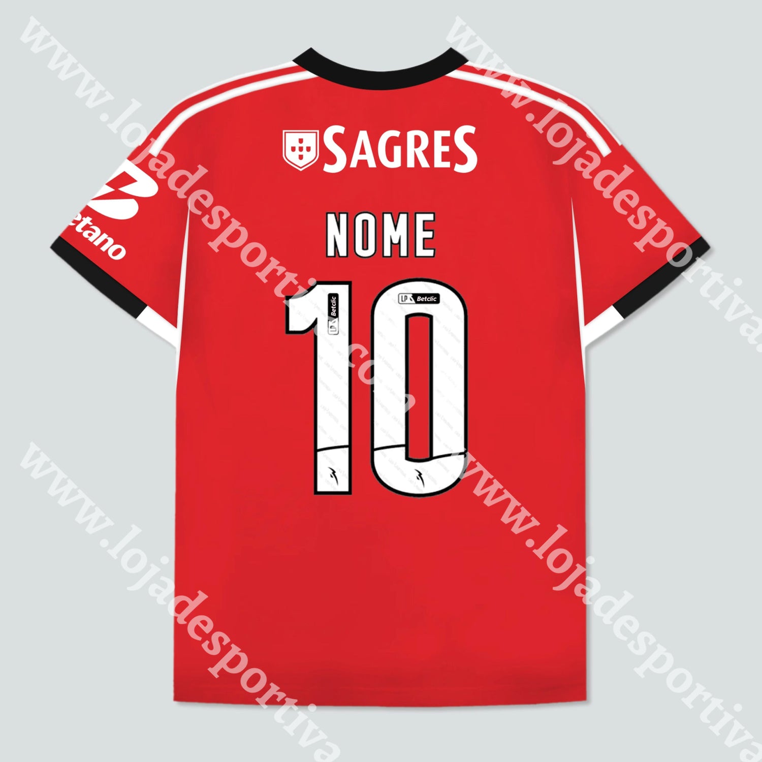 NOVA CAMISOLA PRINCIPAL SL BENFICA 25/26 Camisola Futebol