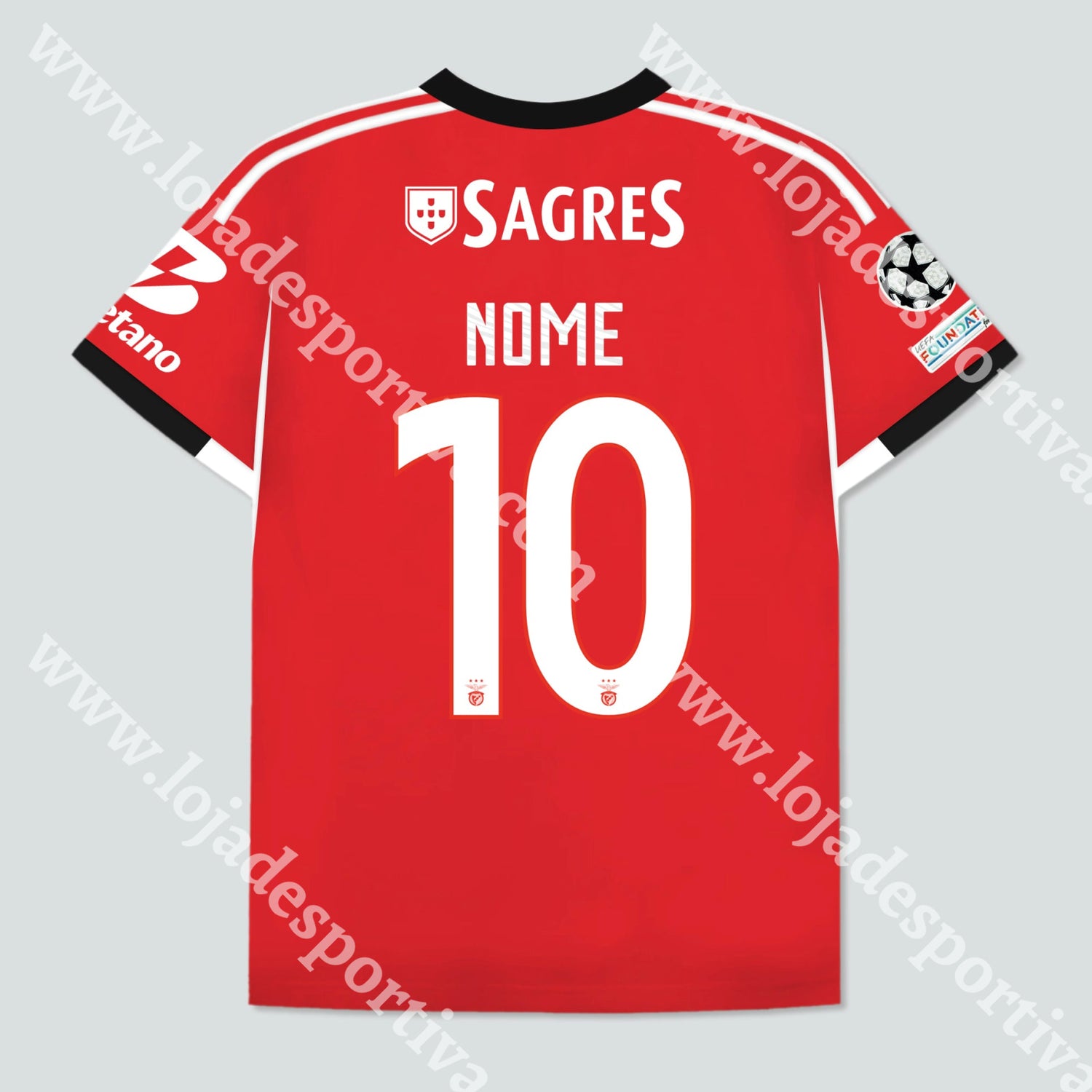 NOVA CAMISOLA PRINCIPAL SL BENFICA 25/26 Camisola Futebol