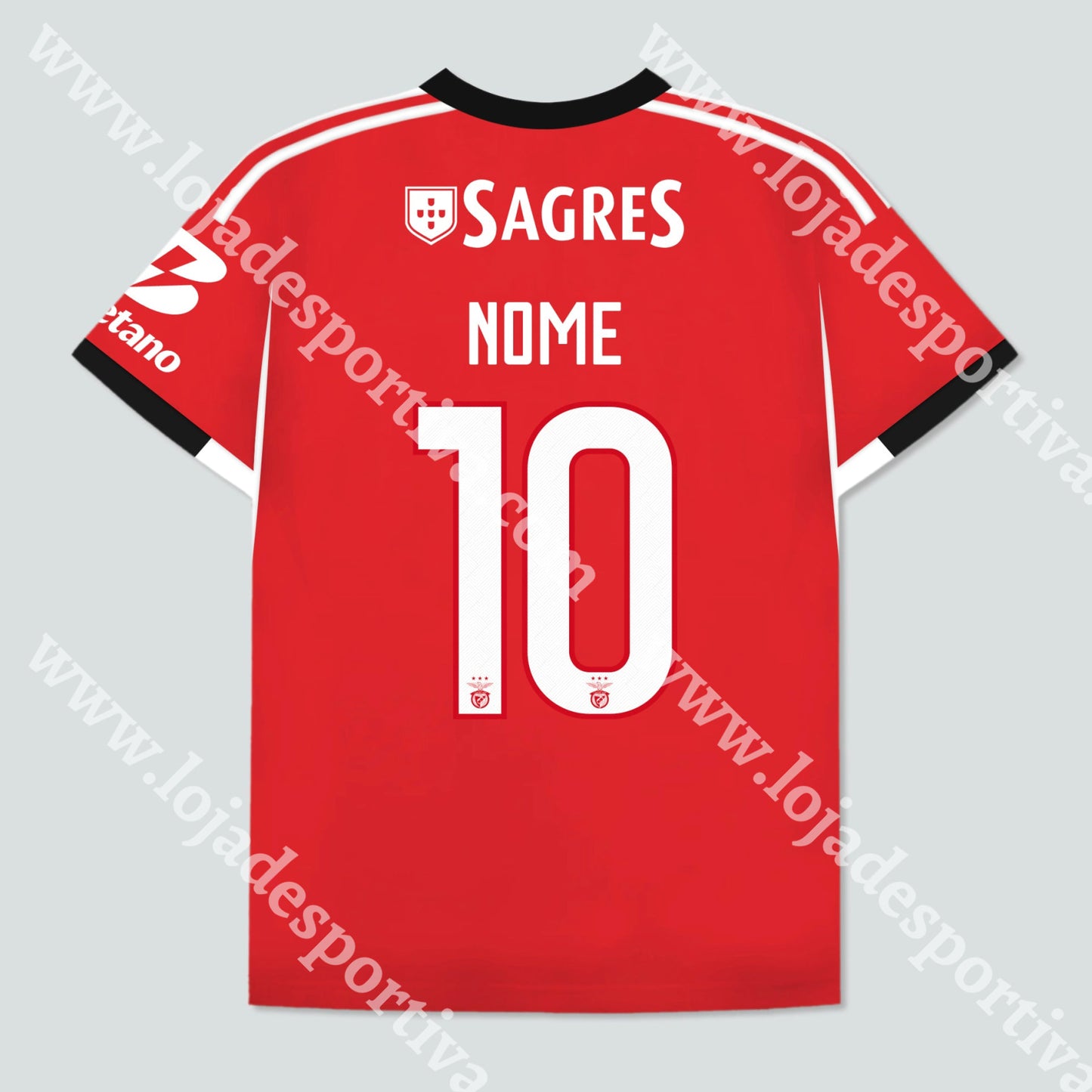 NOVA CAMISOLA PRINCIPAL SL BENFICA 25/26 Camisola Futebol