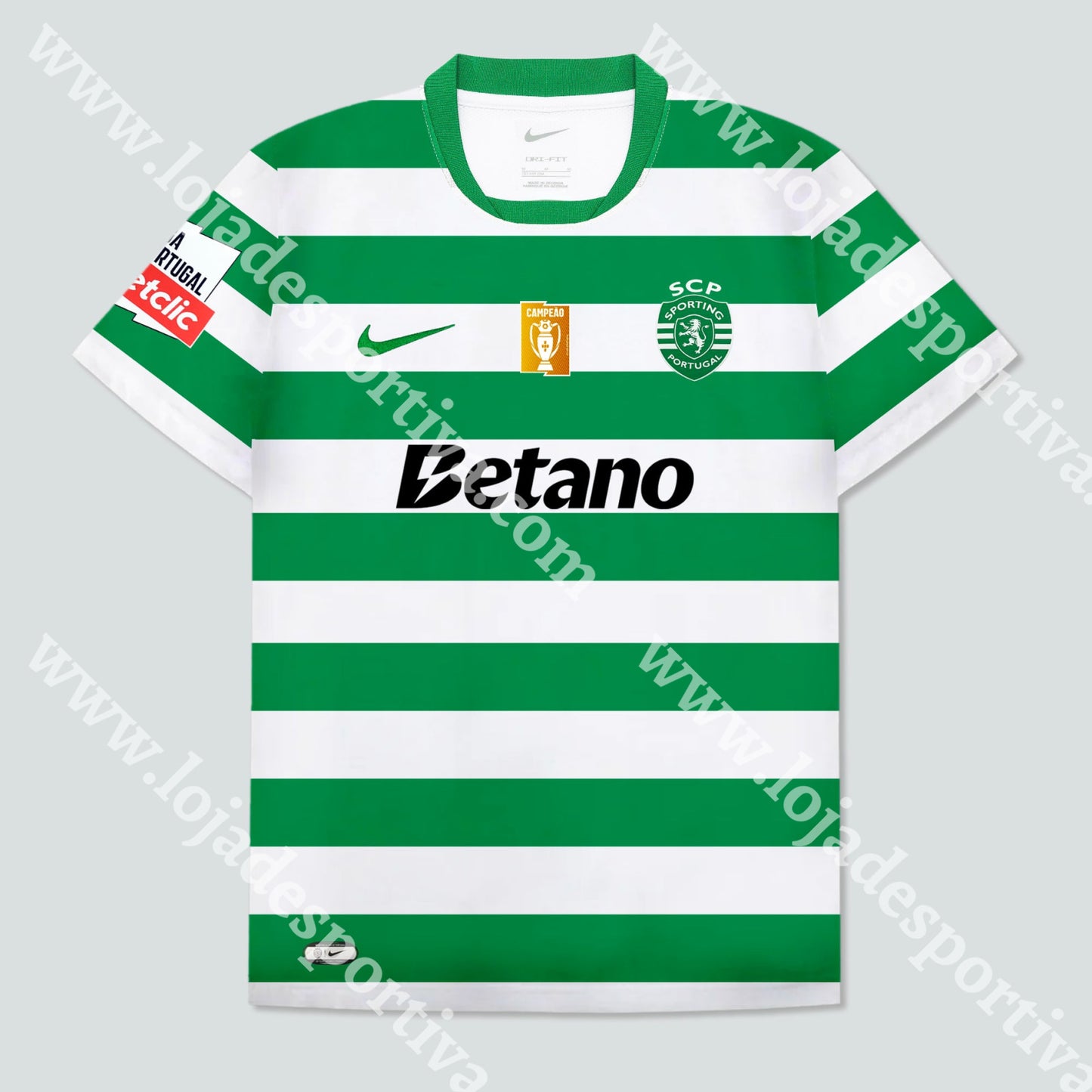 NOVA CAMISOLA PRINCIPAL SPORTING CP 25/26