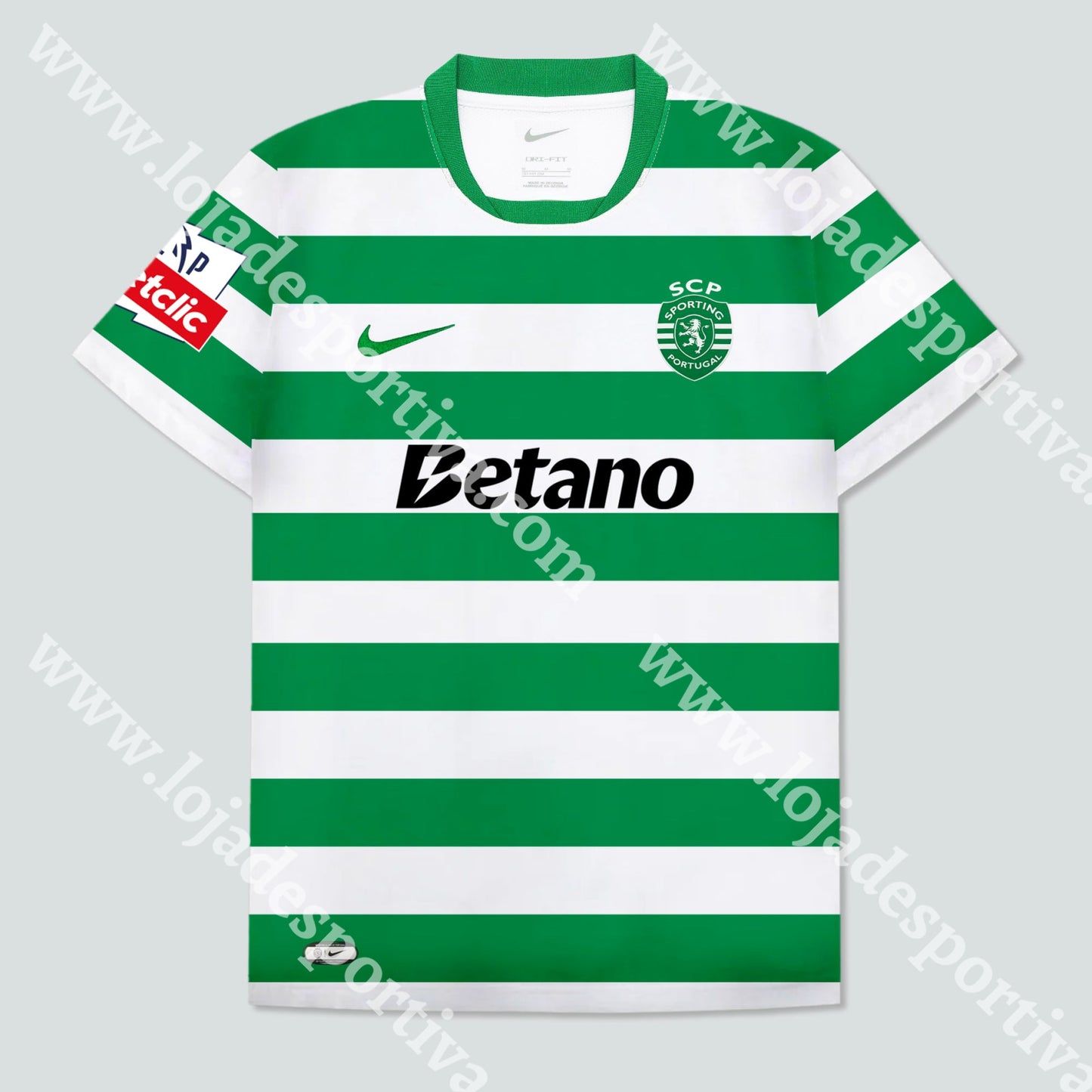 NOVA CAMISOLA PRINCIPAL SPORTING CP 25/26