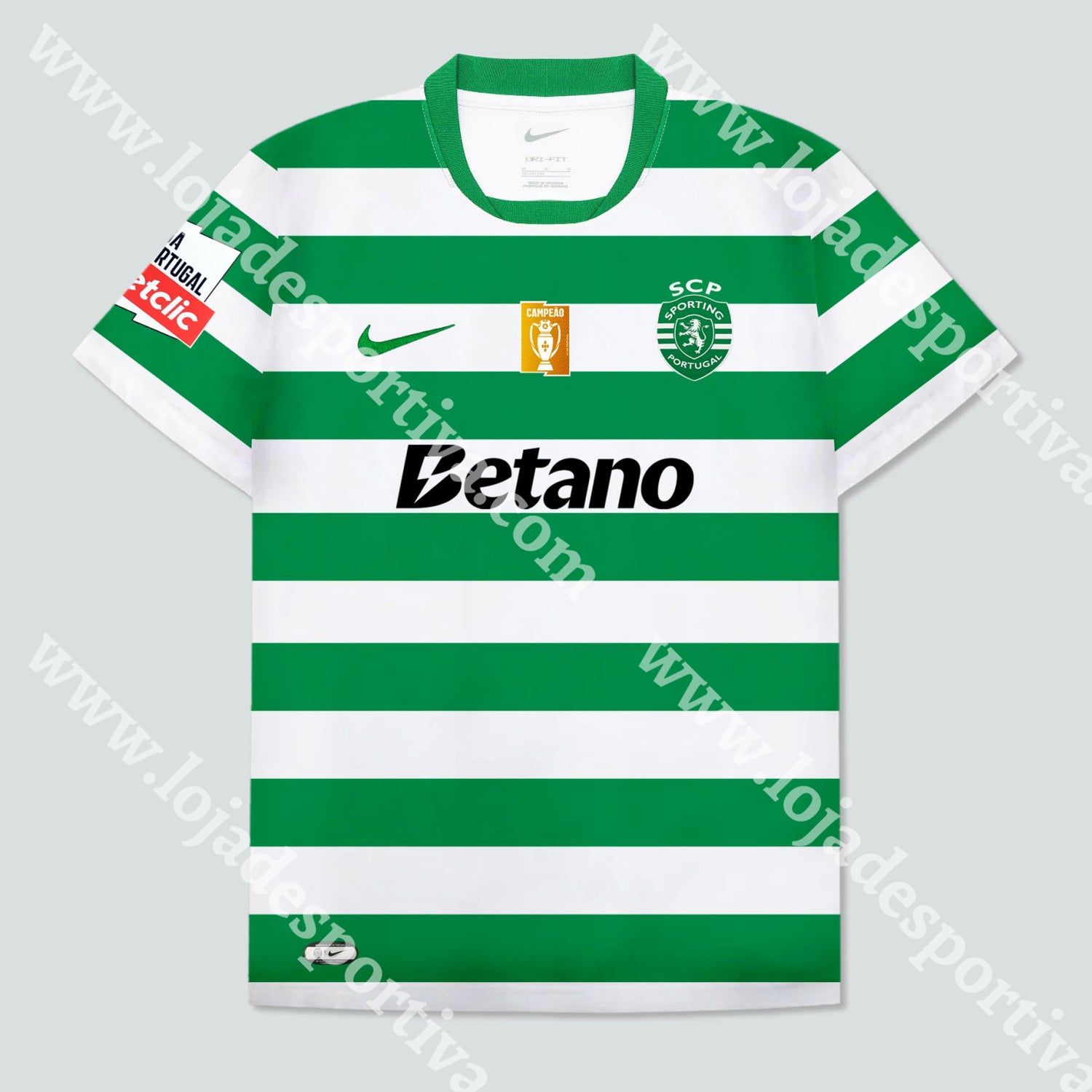 NOVA CAMISOLA PRINCIPAL SPORTING CP 25/26