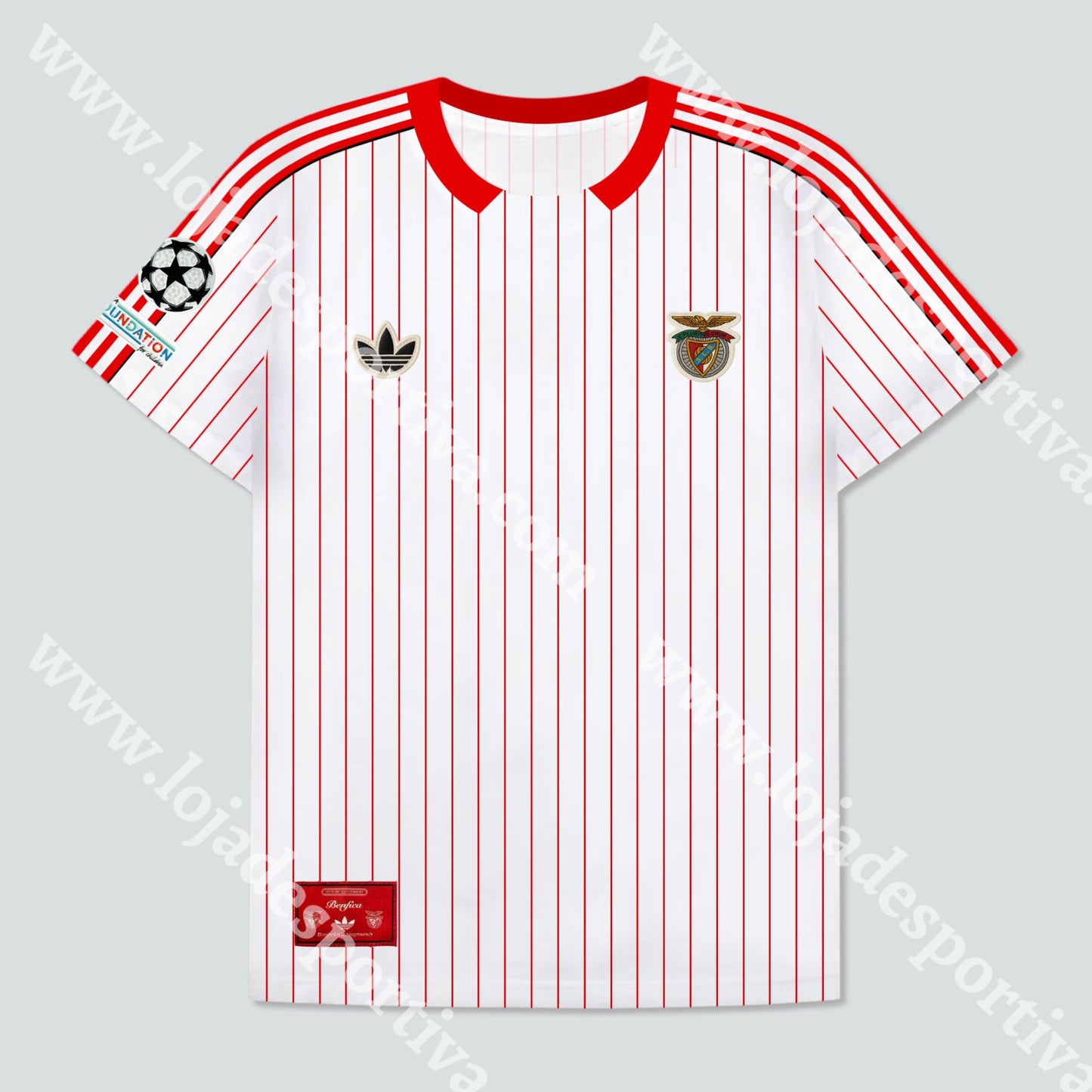 NOVA CAMISOLA RETRO SL BENFICA x ADIDAS ORIGINALS 25/26 Camisola Futebol