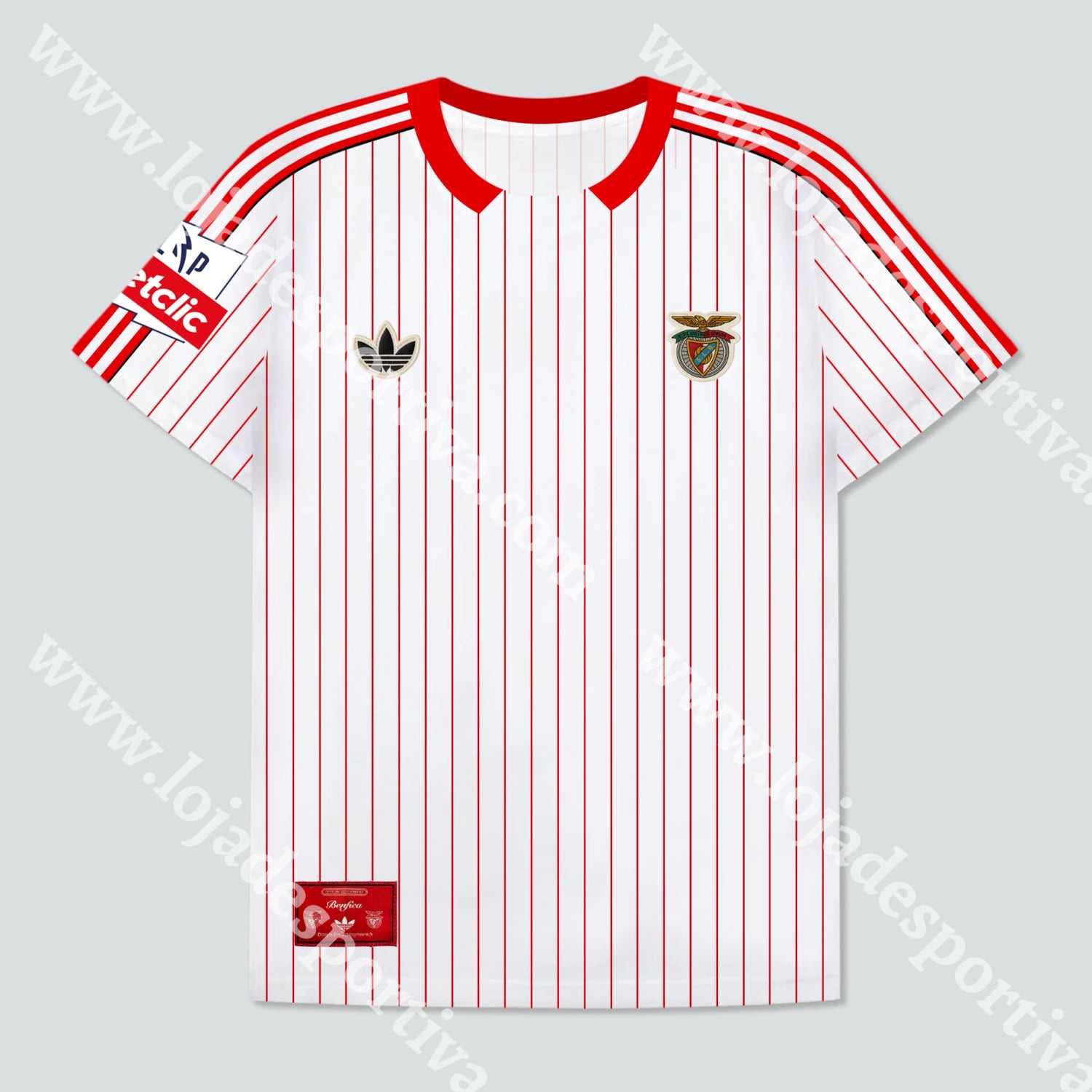 NOVA CAMISOLA RETRO SL BENFICA x ADIDAS ORIGINALS 25/26 Camisola Futebol