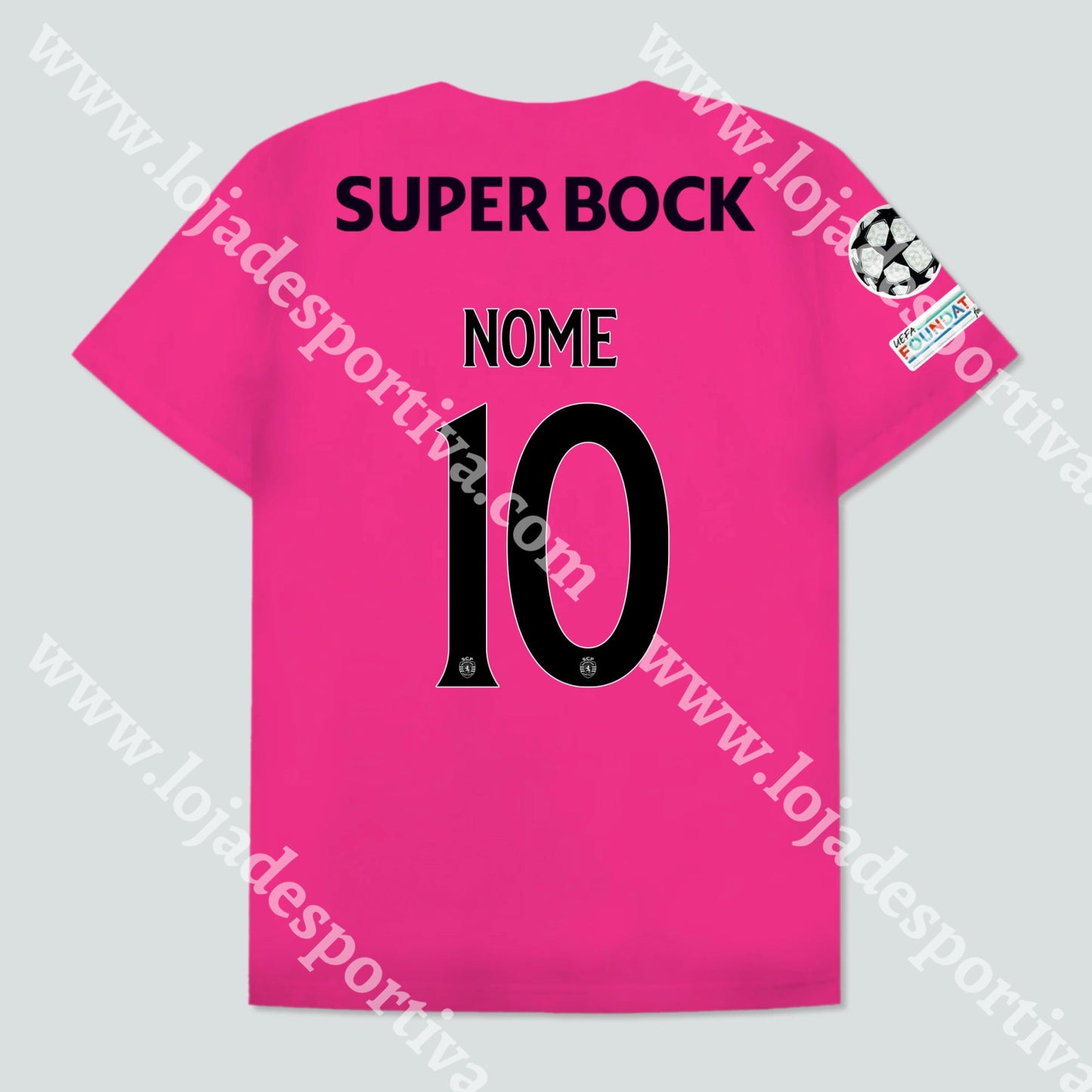 CAMISOLA ROSA SPORTING CP 24/25