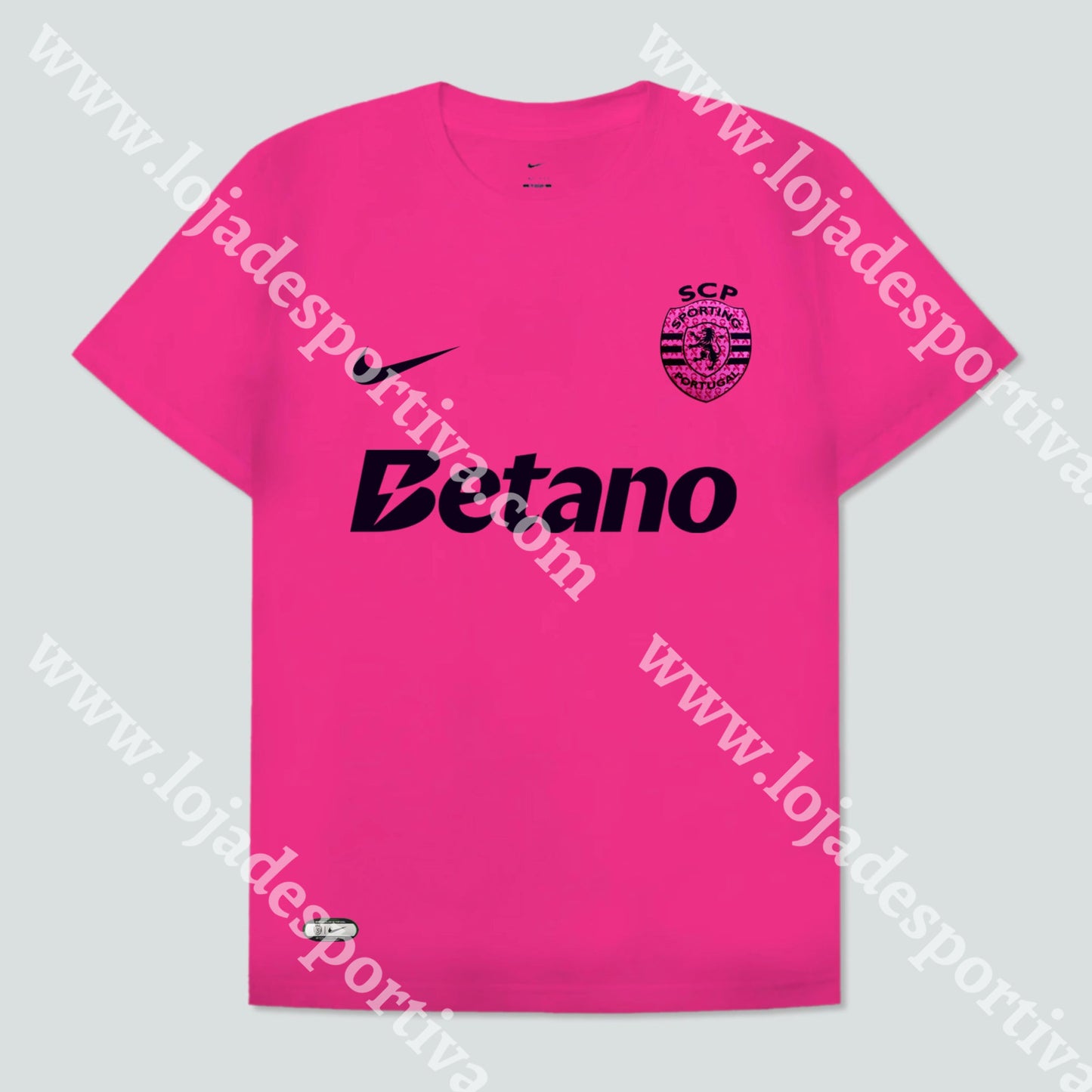 CAMISOLA ROSA SPORTING CP 24/25