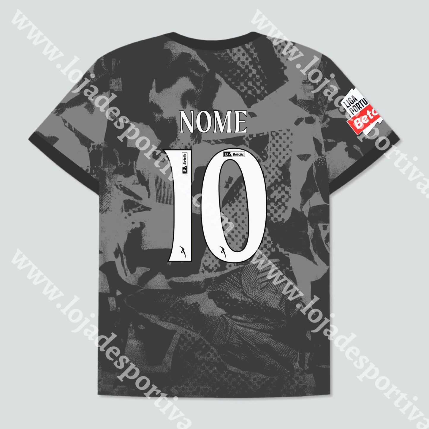 NOVA CAMISOLA TREINO PRETA SPORTING CP 25/26