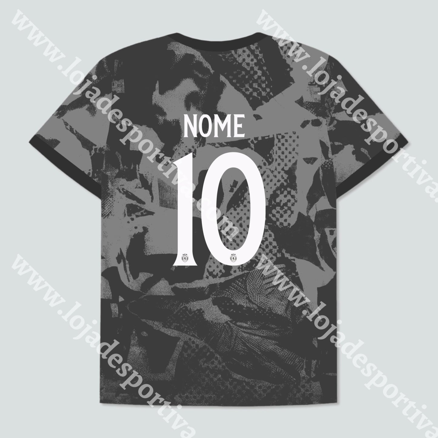 NOVA CAMISOLA TREINO PRETA SPORTING CP 25/26