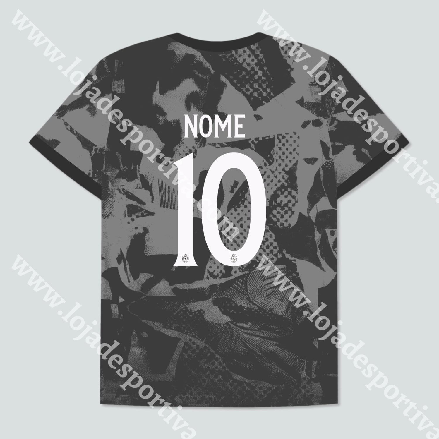 NOVA CAMISOLA TREINO PRETA SPORTING CP 25/26