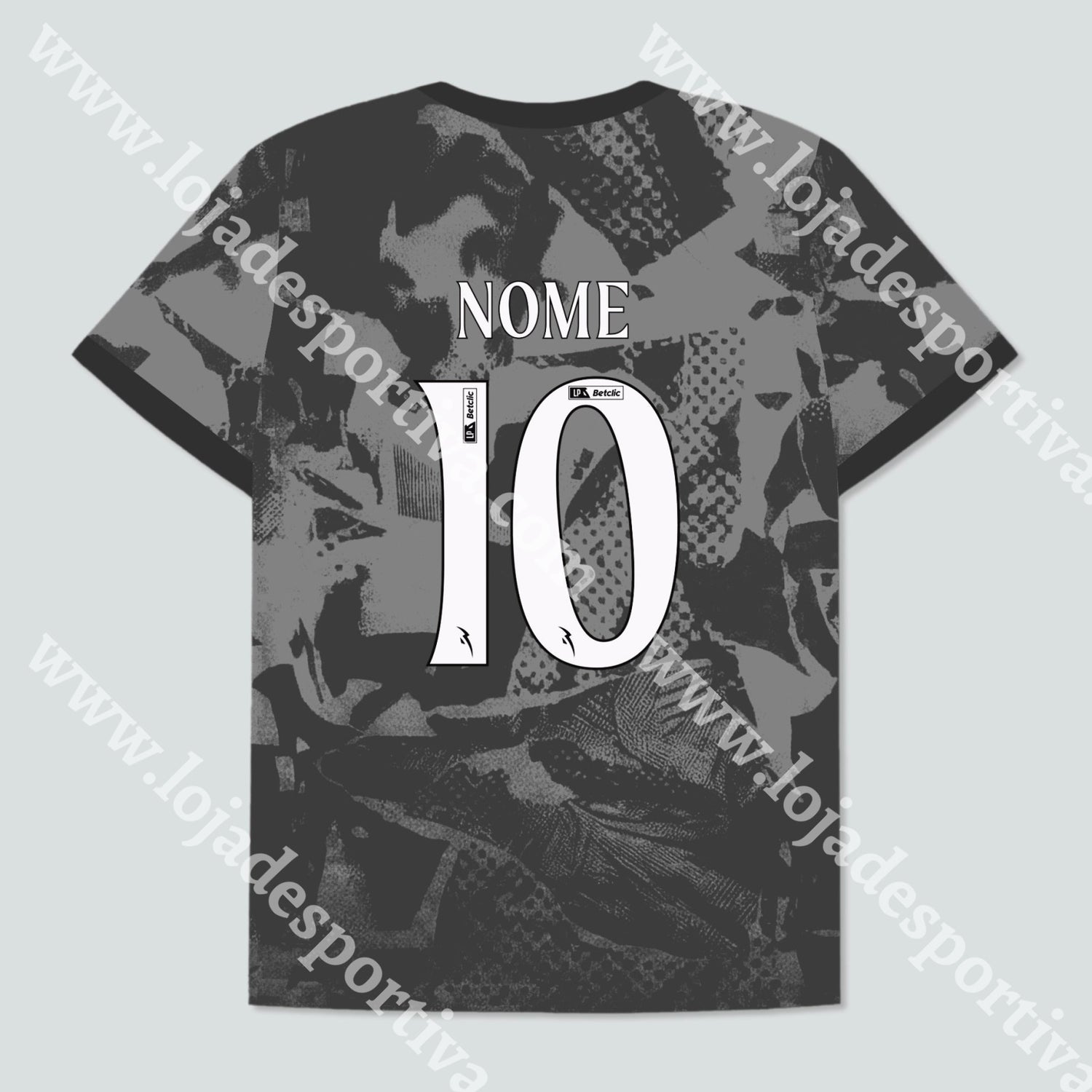 NOVA CAMISOLA TREINO PRETA SPORTING CP 25/26