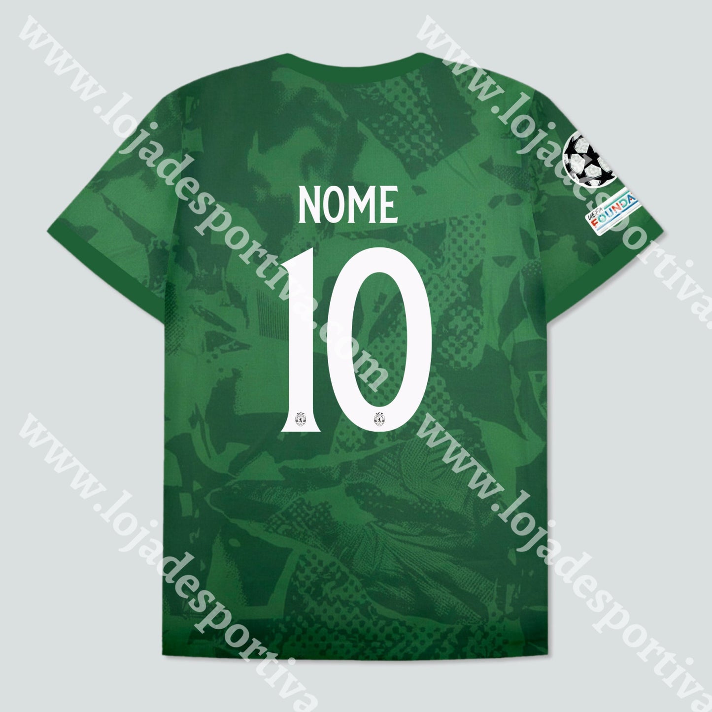 NOVA CAMISOLA TREINO VERDE SPORTING CP 25/26