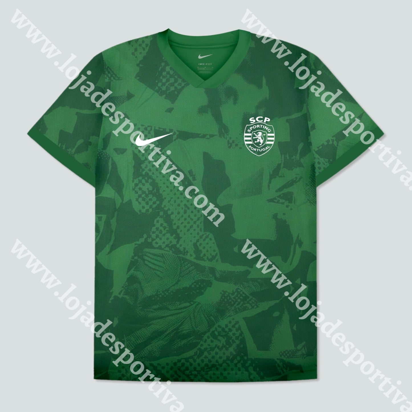 NOVA CAMISOLA TREINO VERDE SPORTING CP 25/26