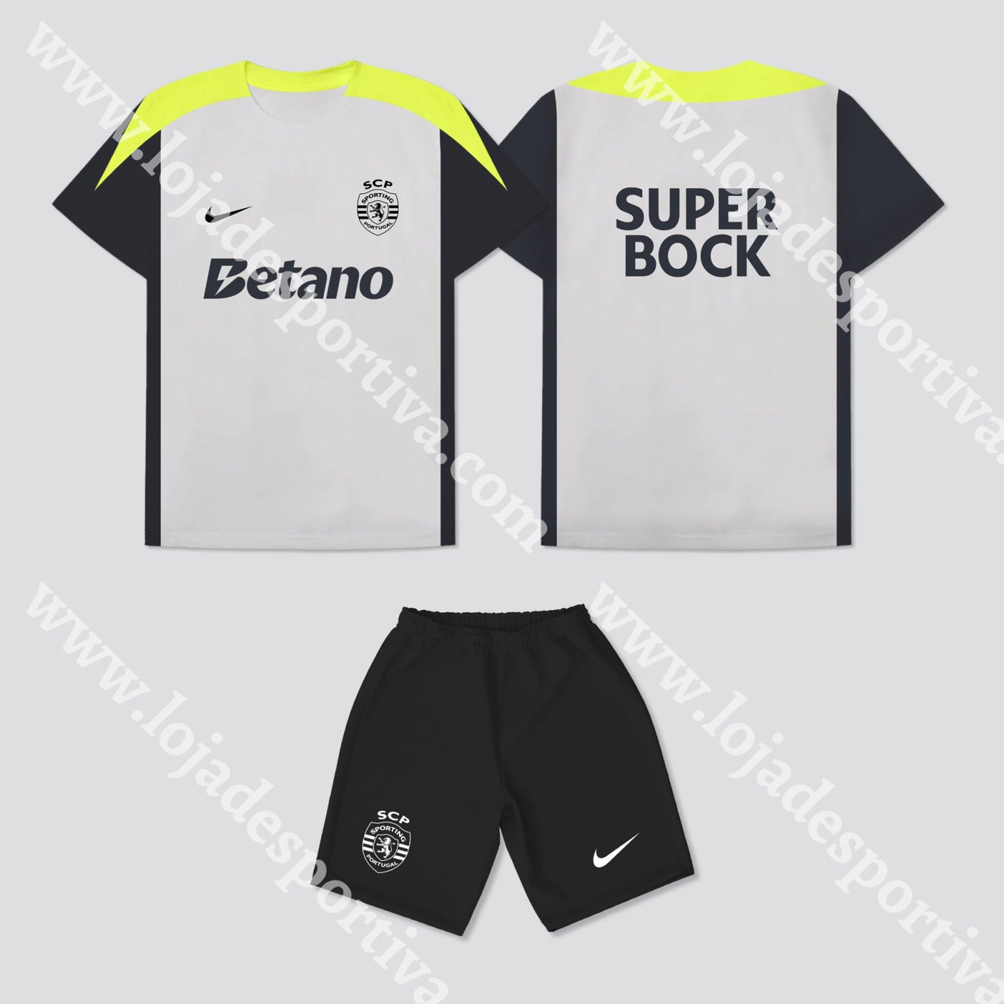 NOVO CONJUNTO TREINO PLAYER 25/26 SPORTING CP 25/26 S