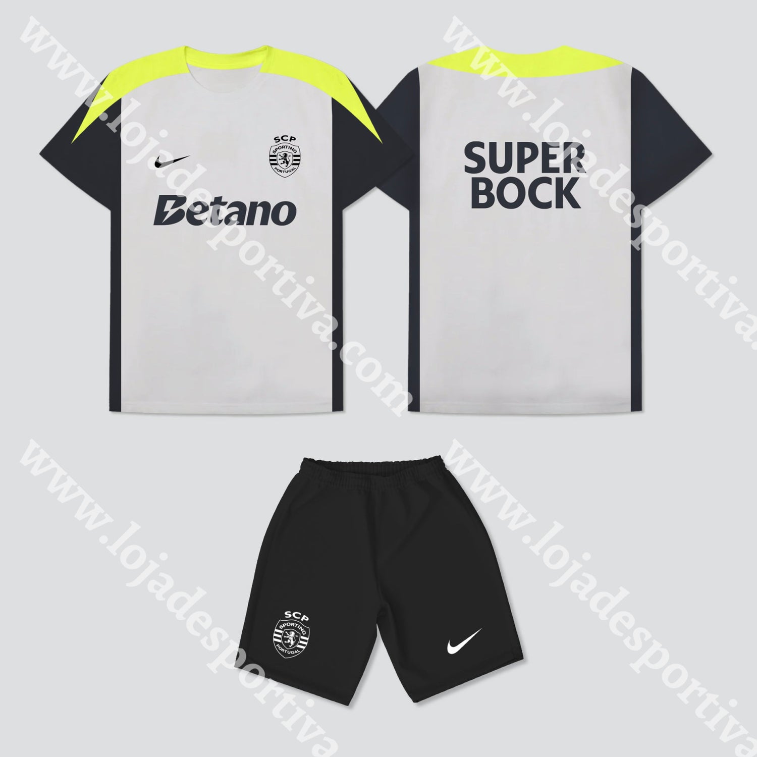 NOVO CONJUNTO TREINO PLAYER 25/26 SPORTING CP 25/26 S