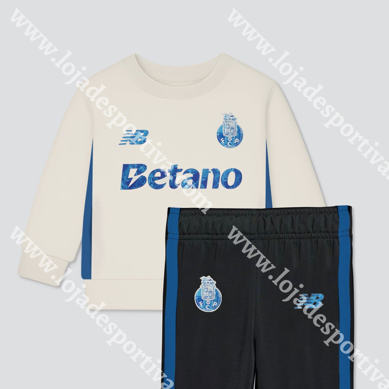 NOVO FATO TREINO 3º EQUIPAMENTO CRIANÇA FC PORTO 25/26 1-2 Anos