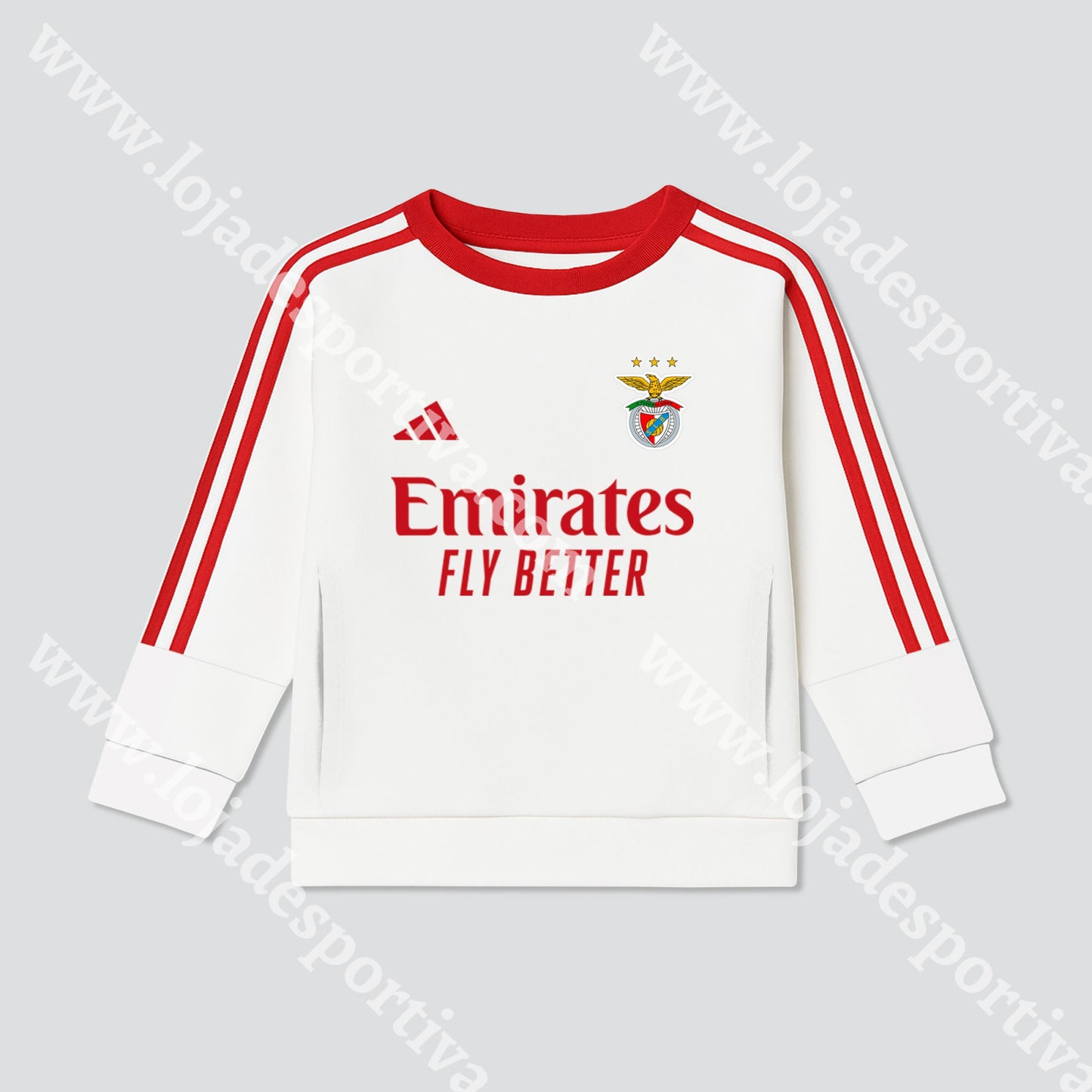 NOVO FATO TREINO CRIANÇA 3º EQUIPAMENTO SL BENFICA 25/26