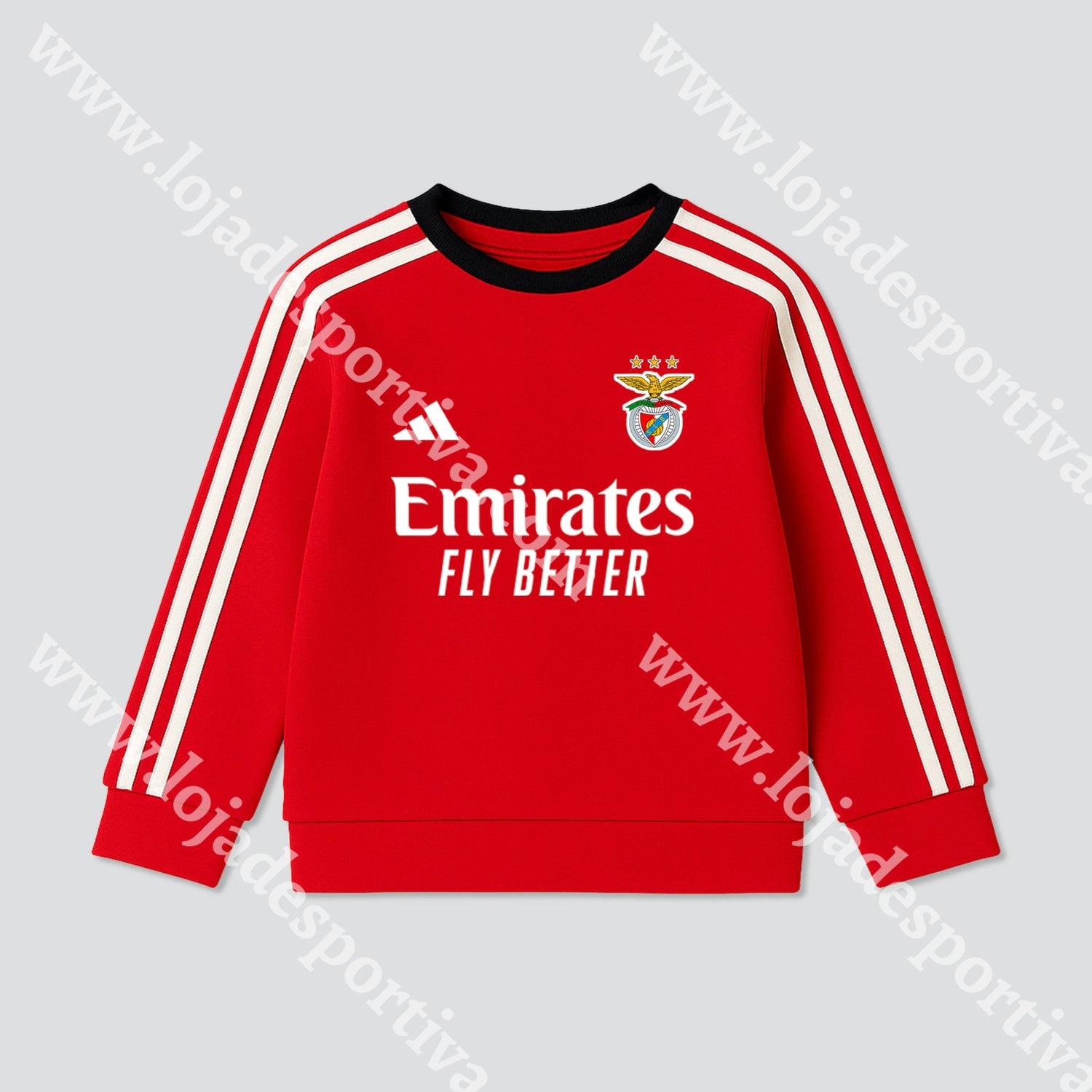 NOVO FATO TREINO CRIANÇA PRINCIPAL SL BENFICA 25/26