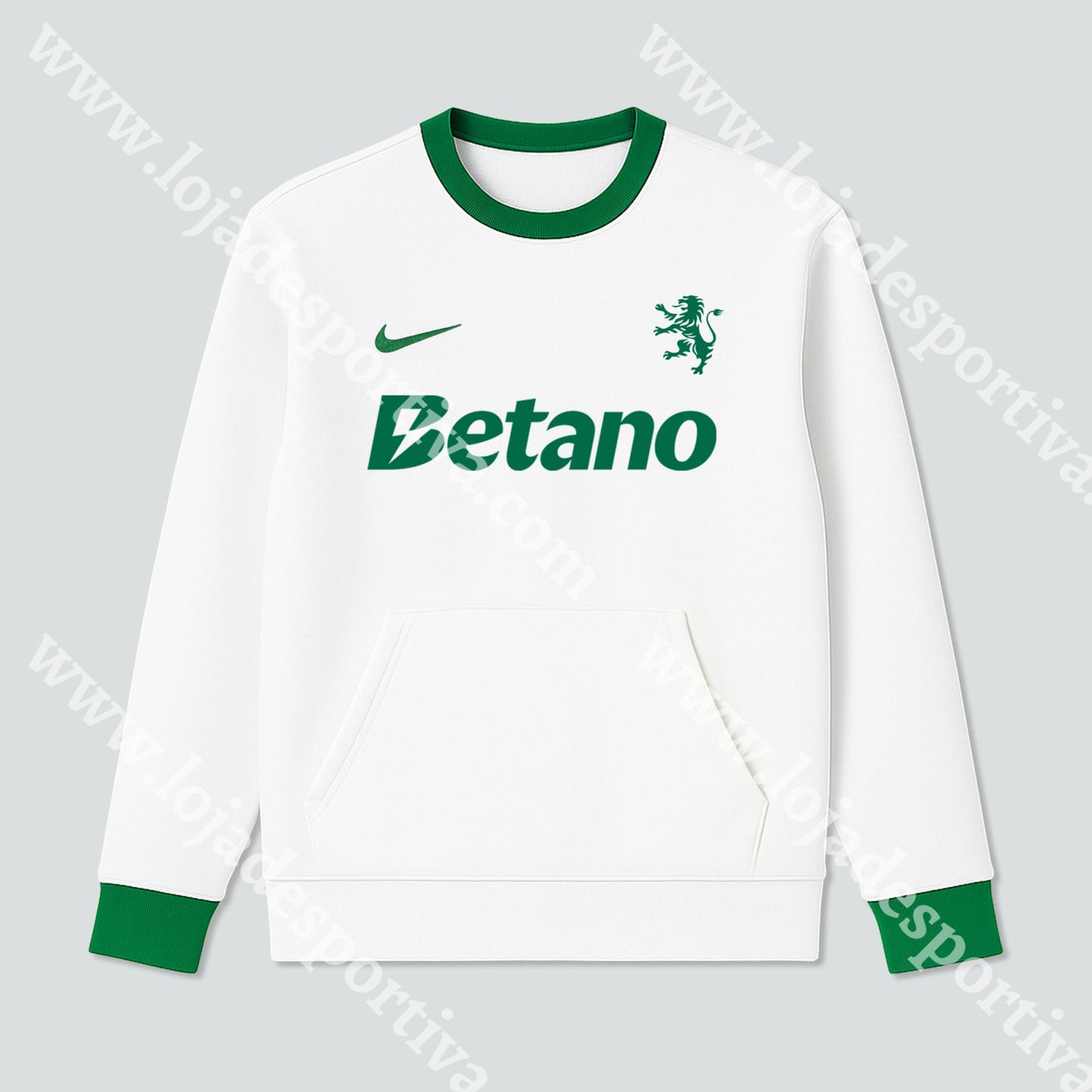 NOVO FATO TREINO NIKE BRANCO SPORTING CP 25/26