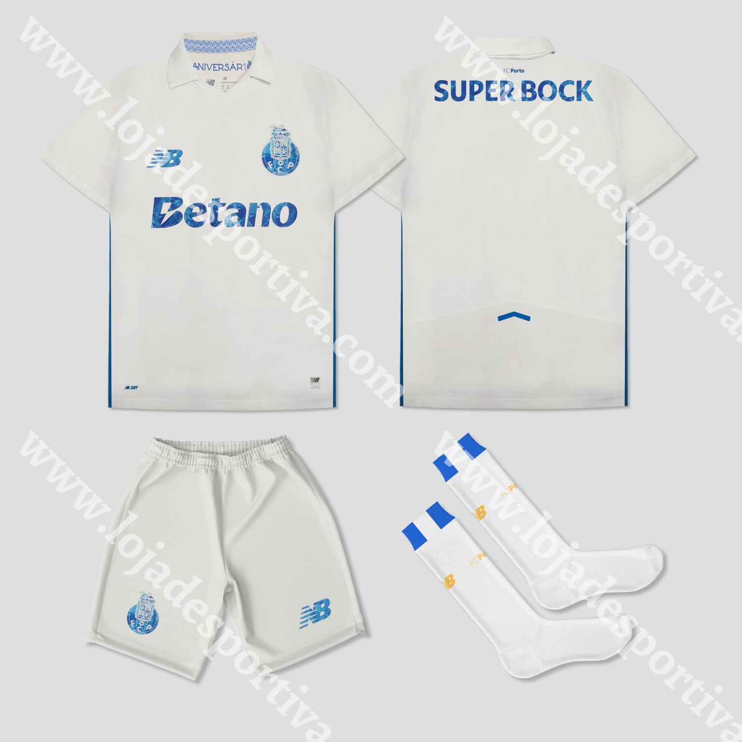 NOVO KIT CRIANÇA 3º EQUIPAMENTO FC PORTO 25/26 1-2 Anos
