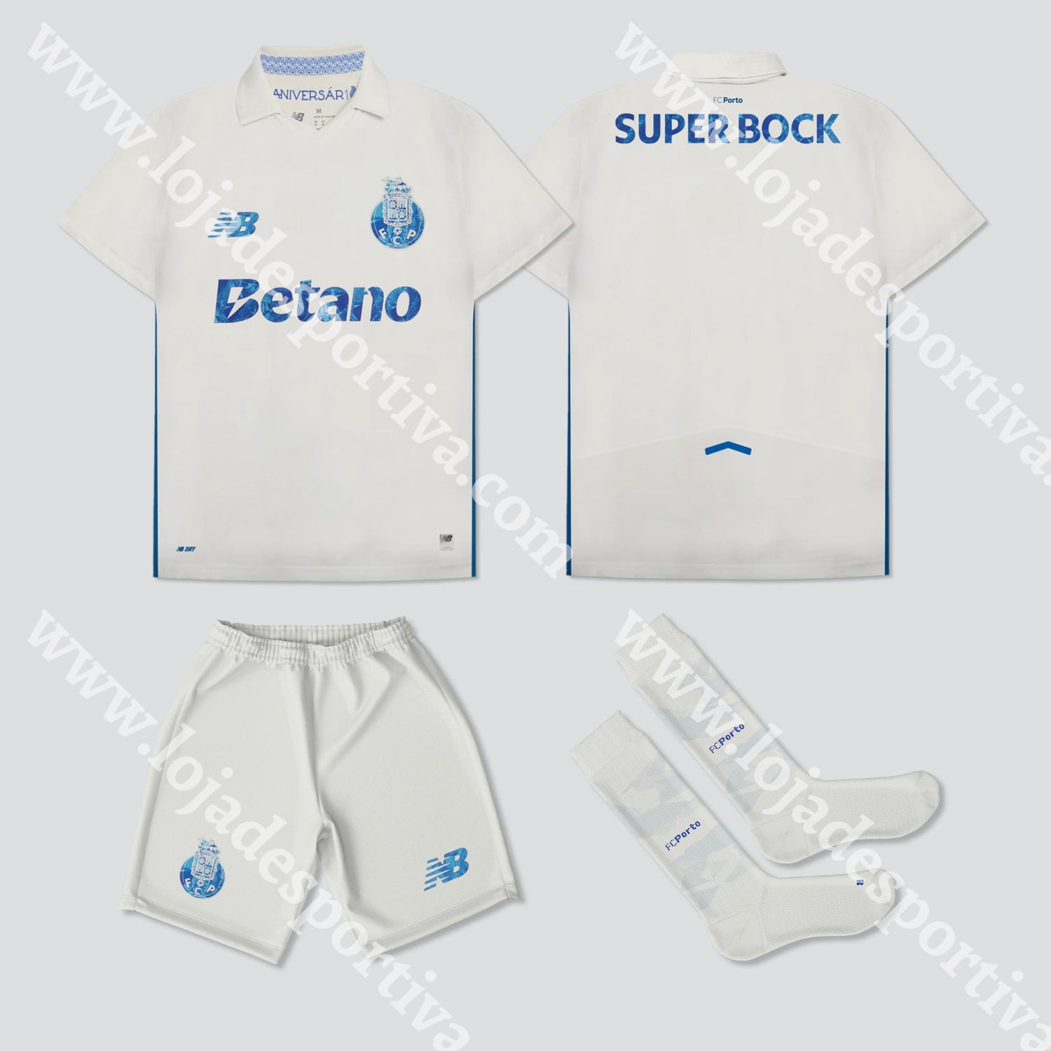 NOVO KIT CRIANÇA 3º EQUIPAMENTO FC PORTO 25/26 Kit criança