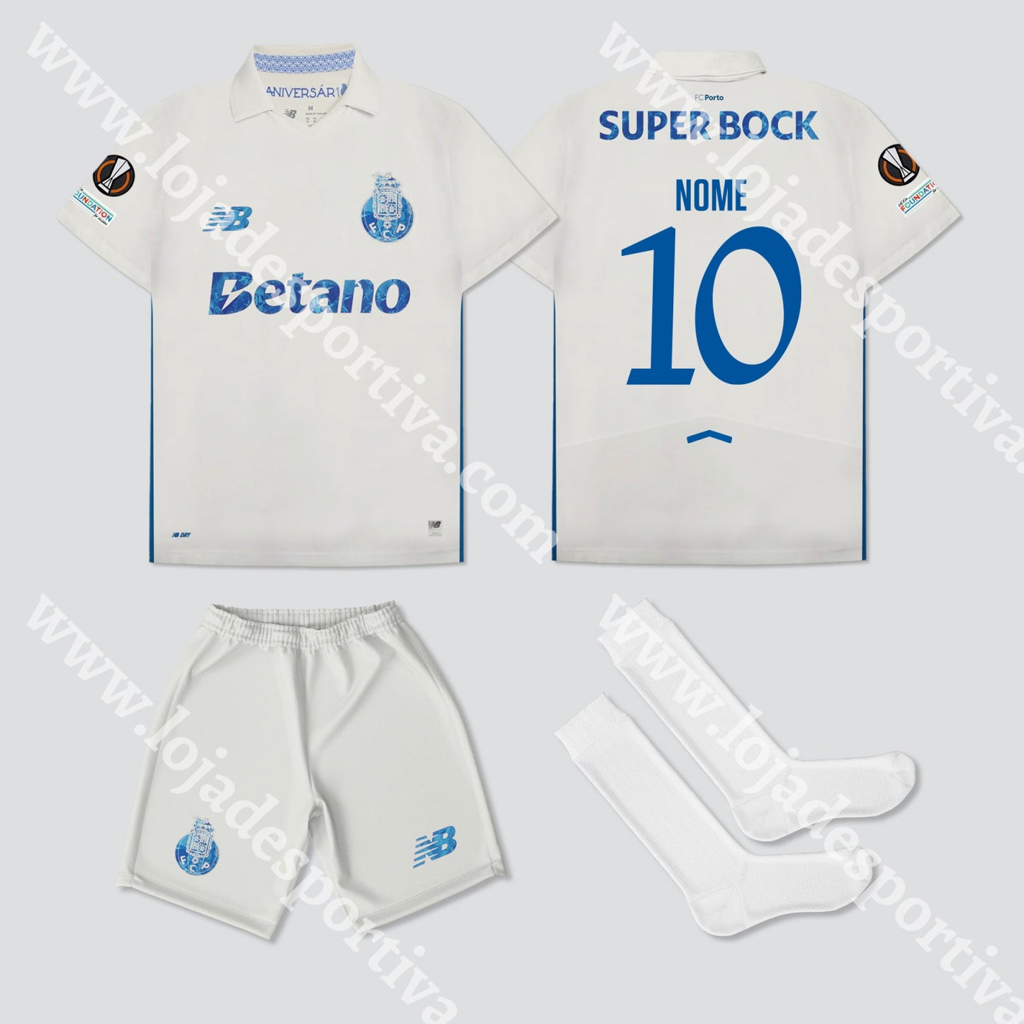 NOVO KIT CRIANÇA 3º EQUIPAMENTO FC PORTO 25/26