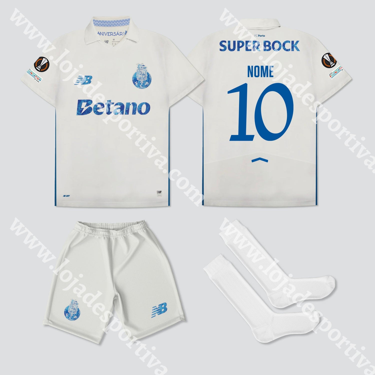 NOVO KIT CRIANÇA 3º EQUIPAMENTO FC PORTO 25/26