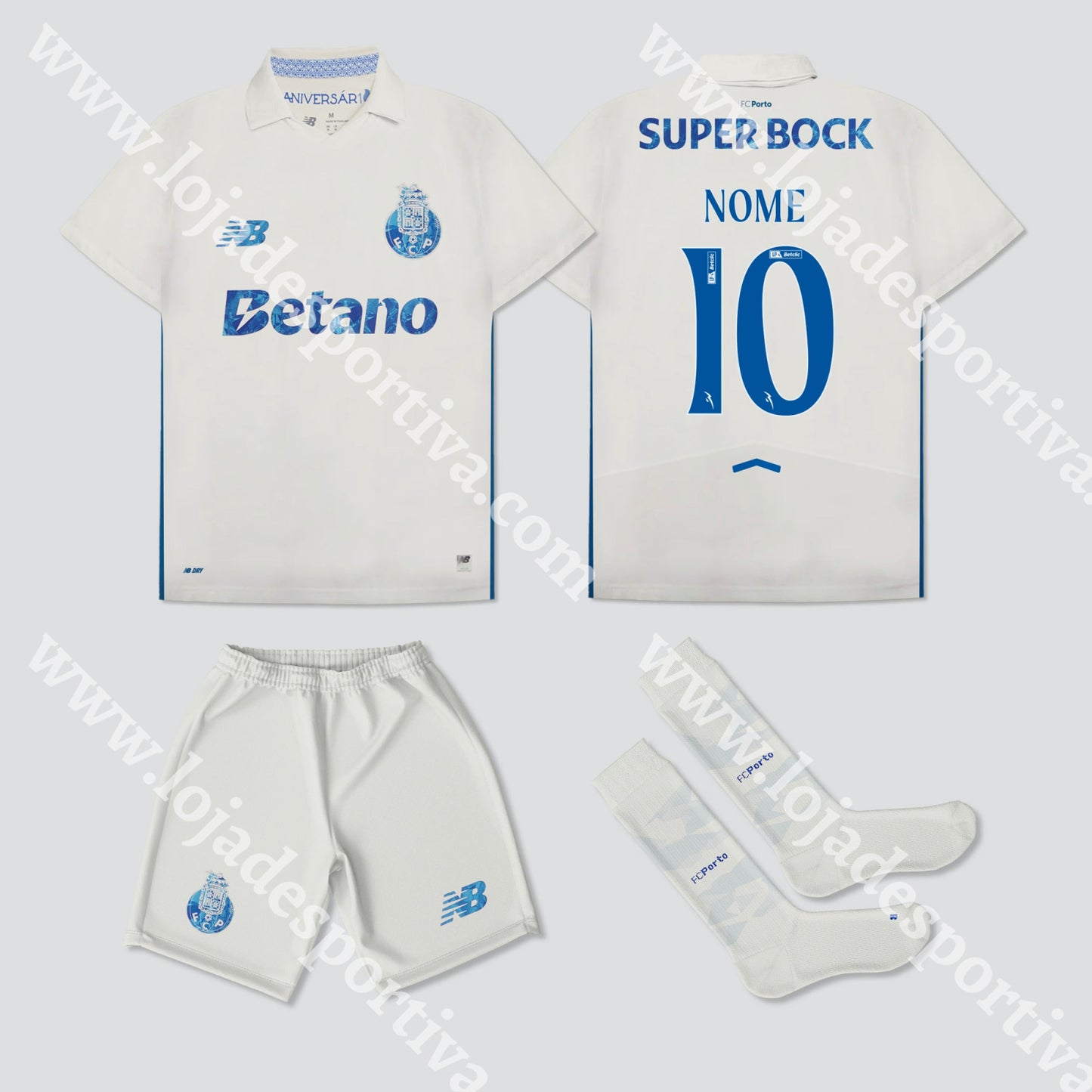 NOVO KIT CRIANÇA 3º EQUIPAMENTO FC PORTO 25/26 Kit criança