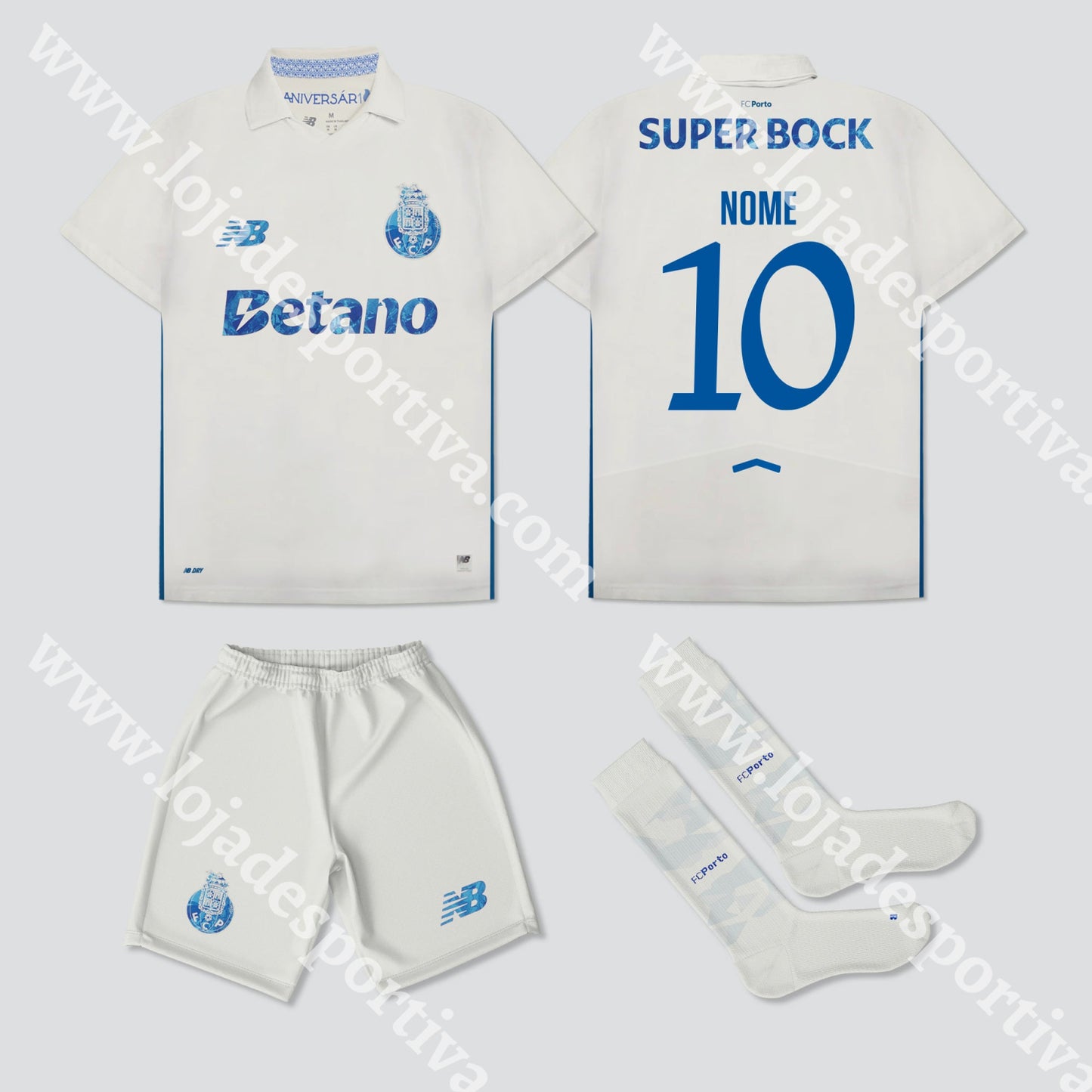 NOVO KIT CRIANÇA 3º EQUIPAMENTO FC PORTO 25/26 Kit criança