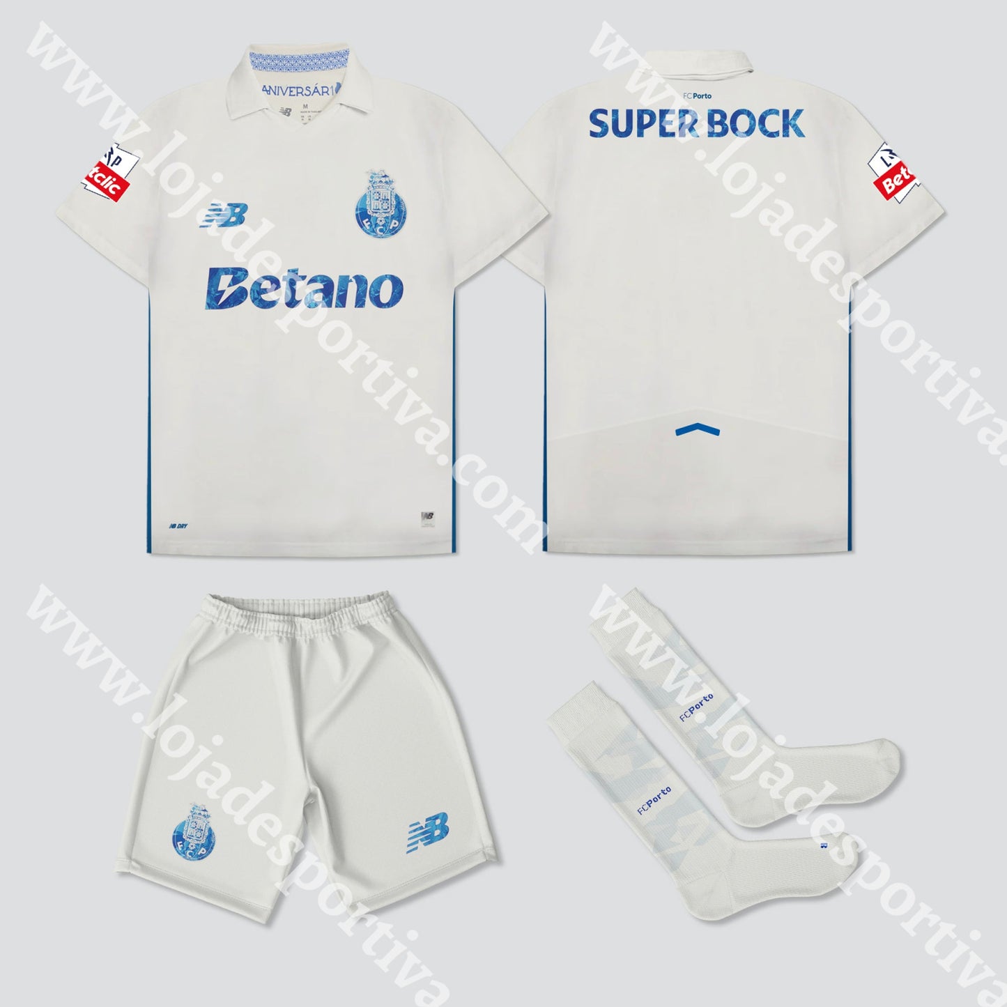 NOVO KIT CRIANÇA 3º EQUIPAMENTO FC PORTO 25/26 Kit criança