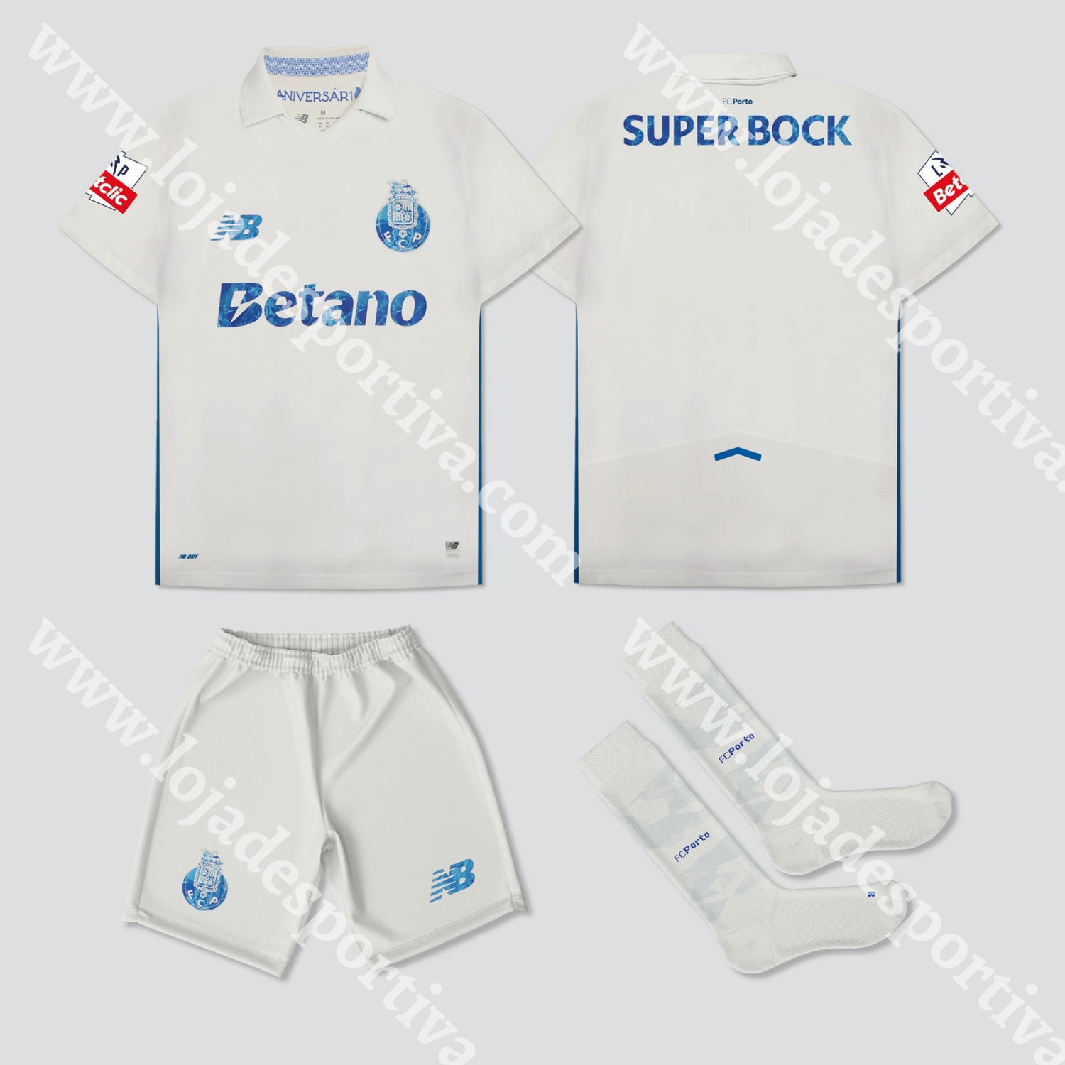 NOVO KIT CRIANÇA 3º EQUIPAMENTO FC PORTO 25/26 Kit criança