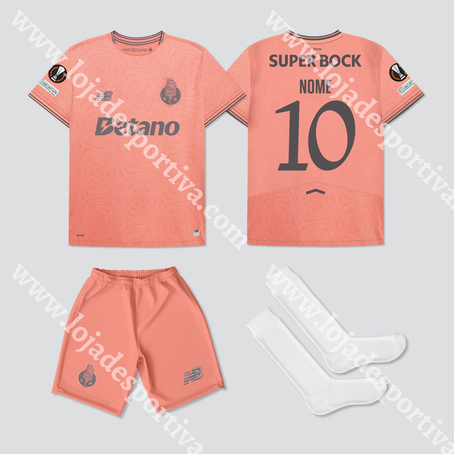 NOVO KIT CRIANÇA ALTERNATIVO FC PORTO 25/26